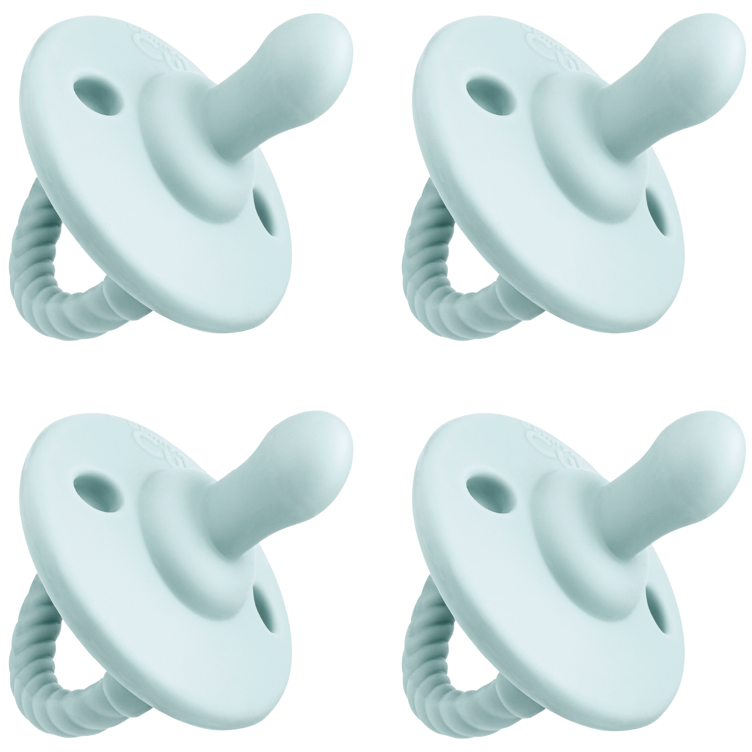 Pacifiers, 4 Pack by Comfy Cubs - Earth Green