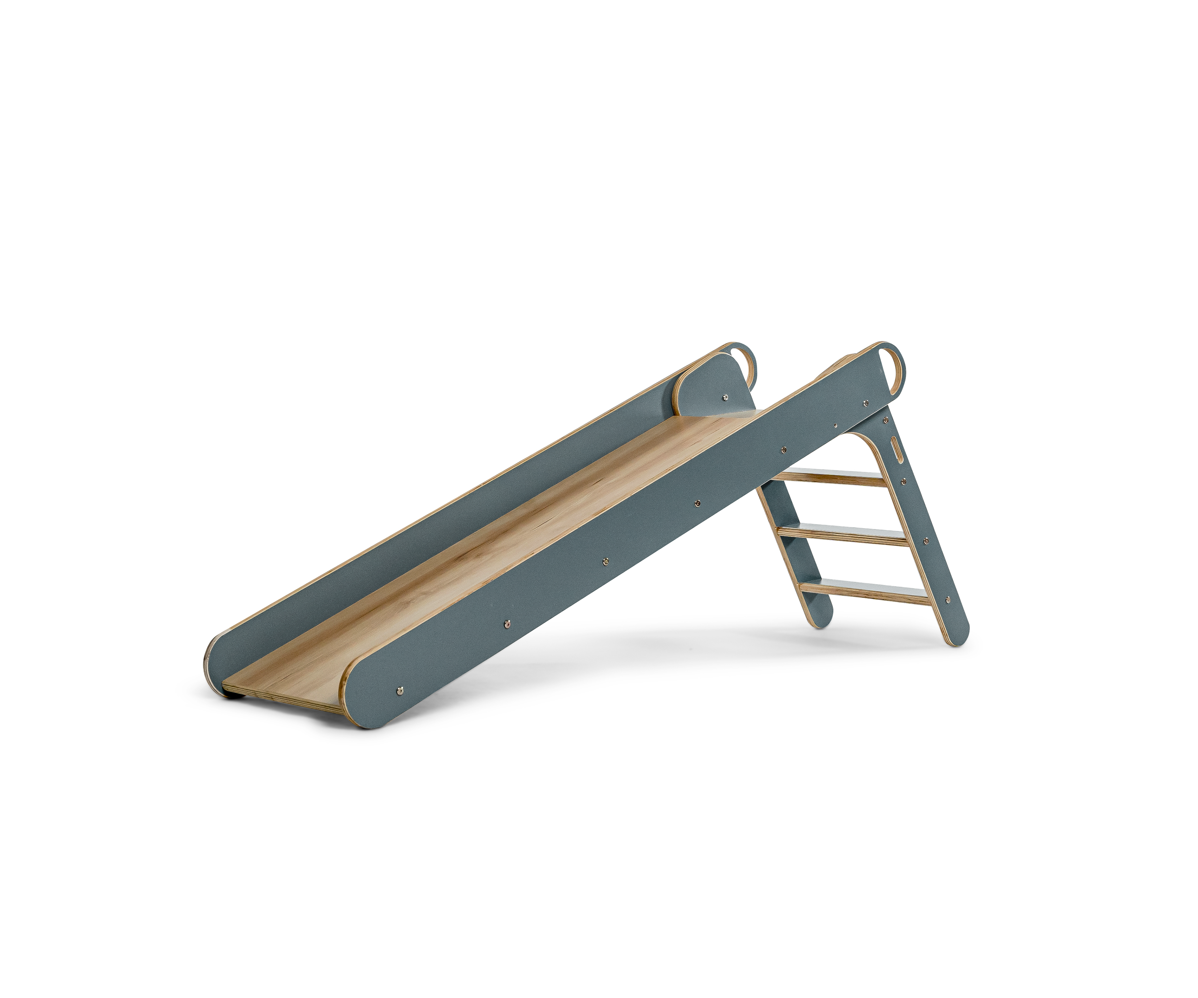 Holland- Wooden Folding Slide Indoor Avenlur.com Grey  