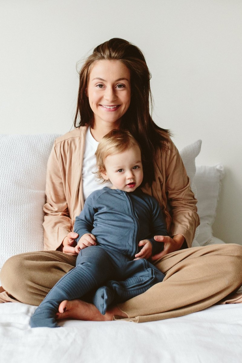 GROW WITH YOU ZIPPER JUMPSUIT | MIDNIGHT