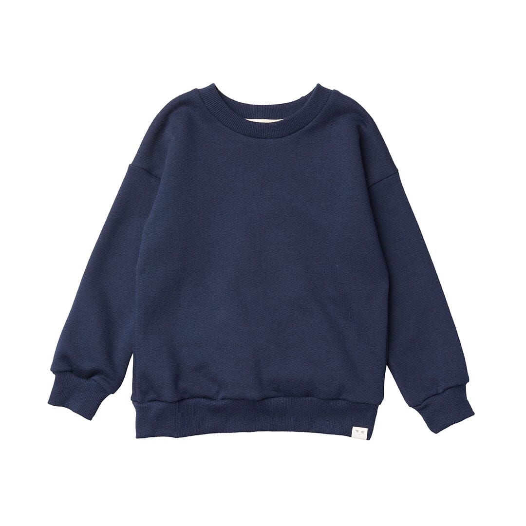 Emil Crew Sweatshirt - Marine