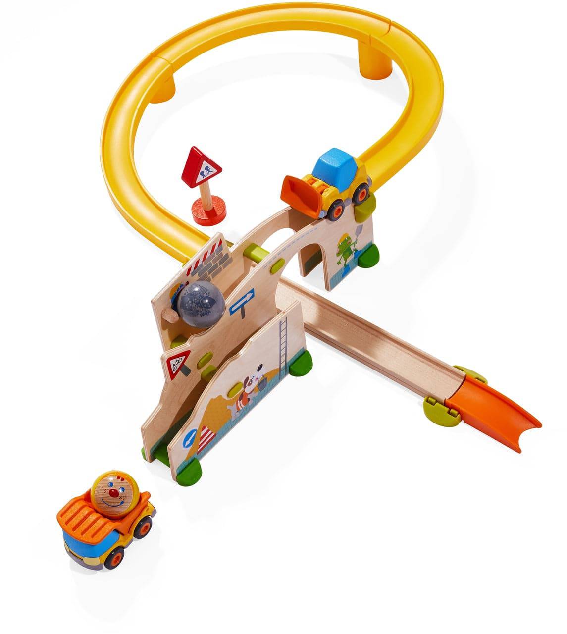 Kullerbu Construction Site Play Track Starter Set