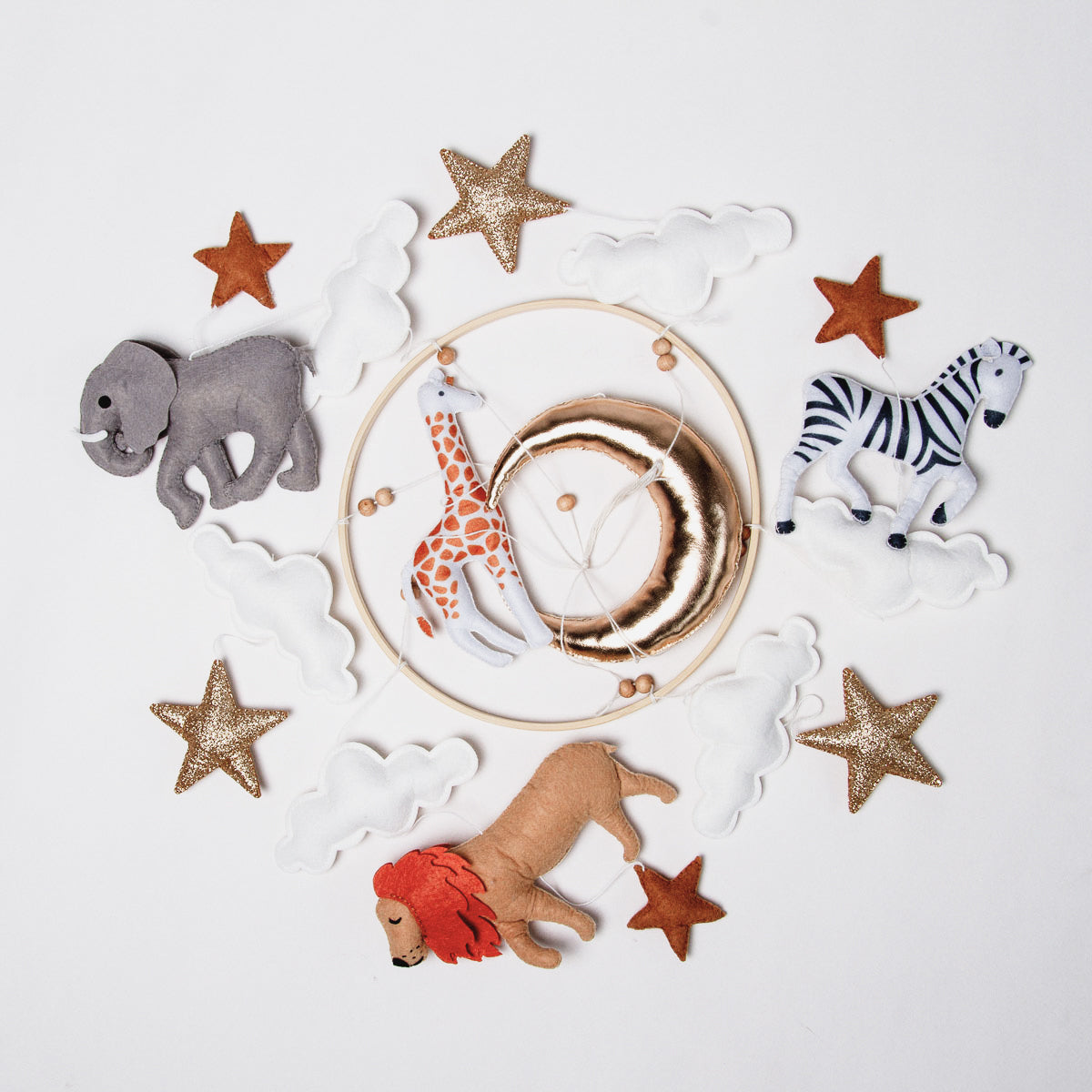 Handmade Baby Mobile |  Safari