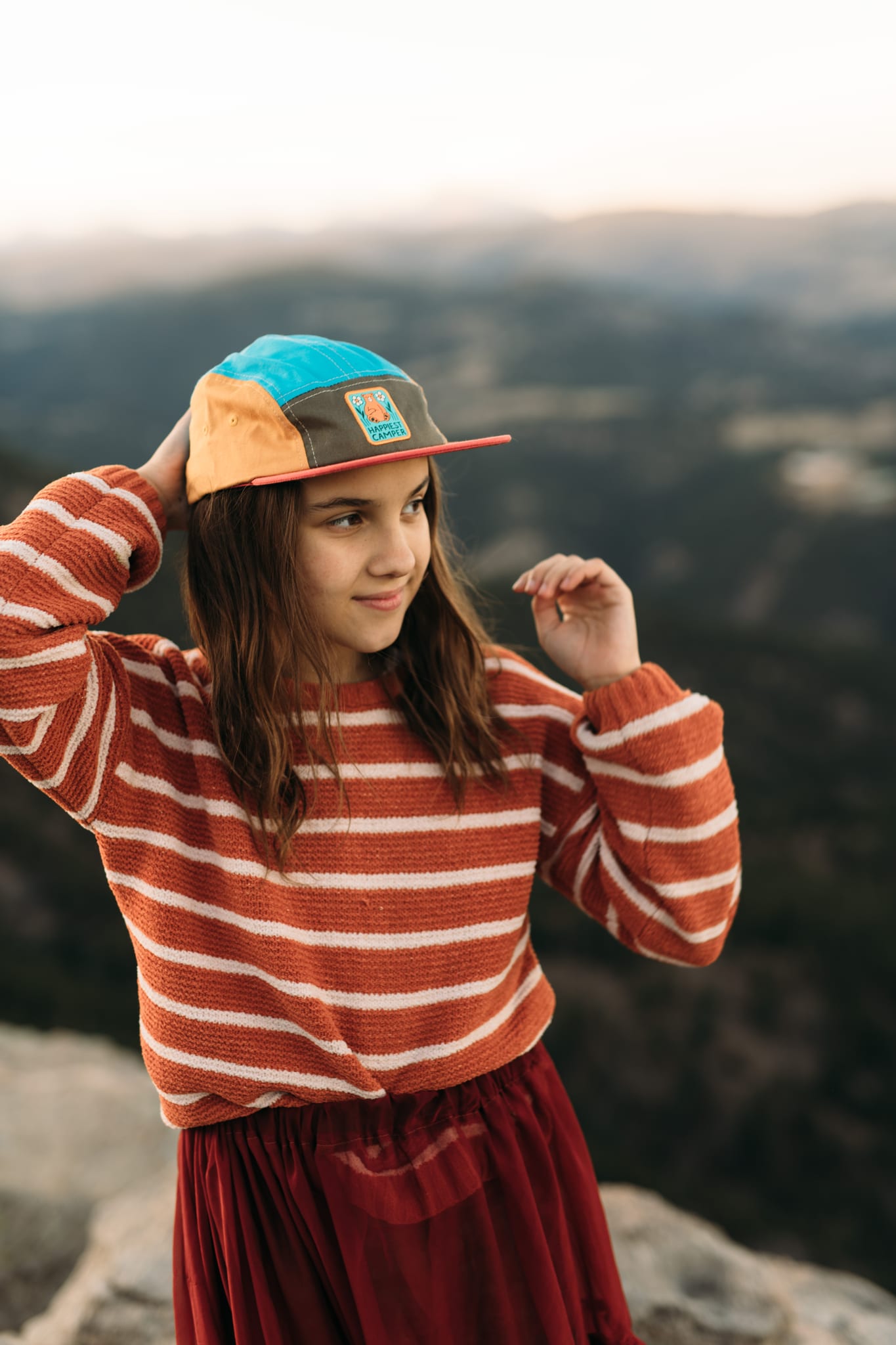 Happiest Camper Kids Hat