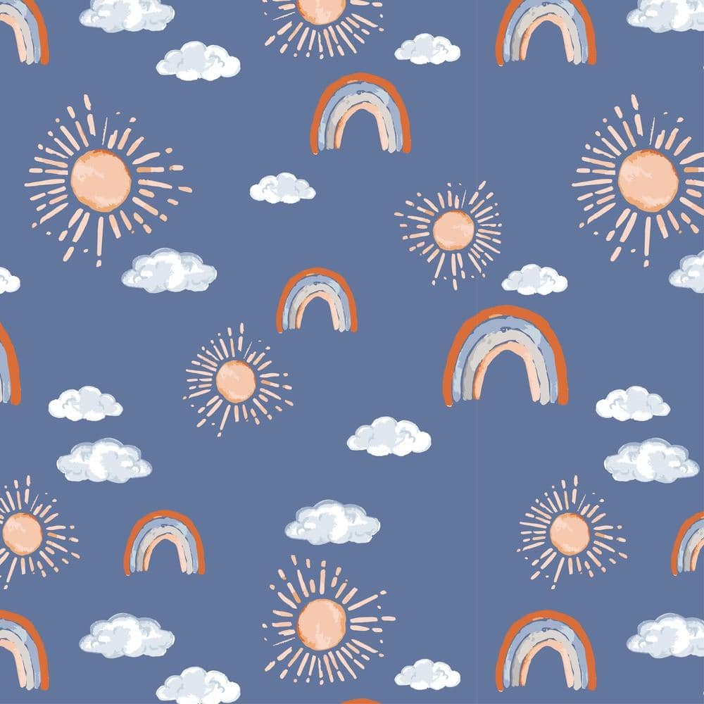 Hello Sunshine Crib Sheet Crib Sheet Bebe au Lait   