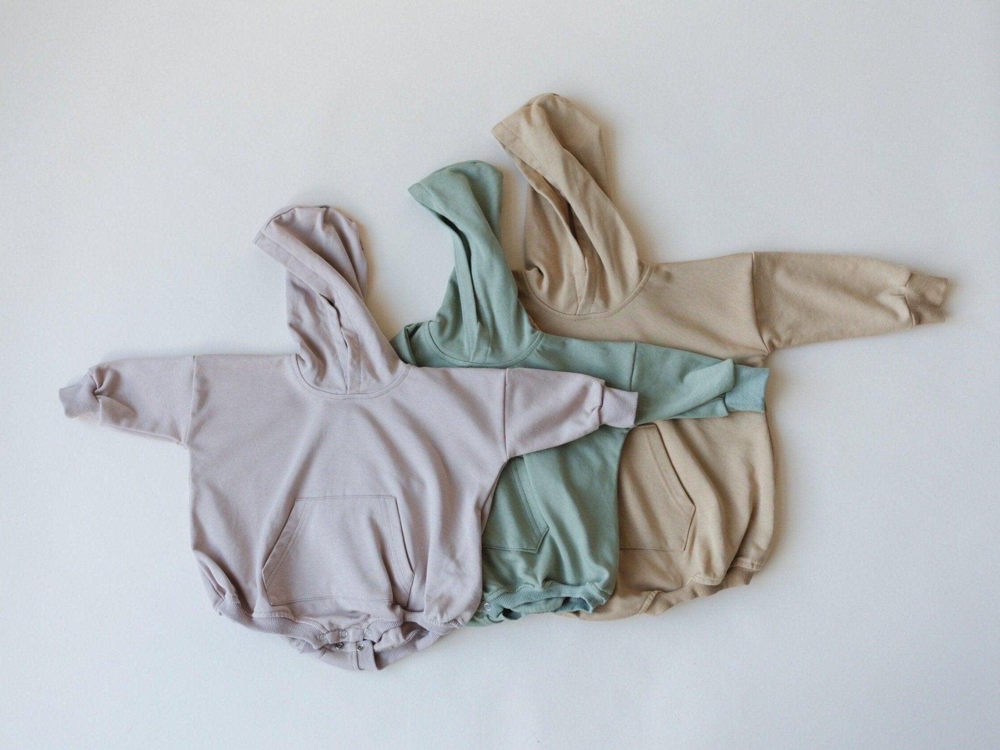 Hoodie Sweatshirt Romper - more colors