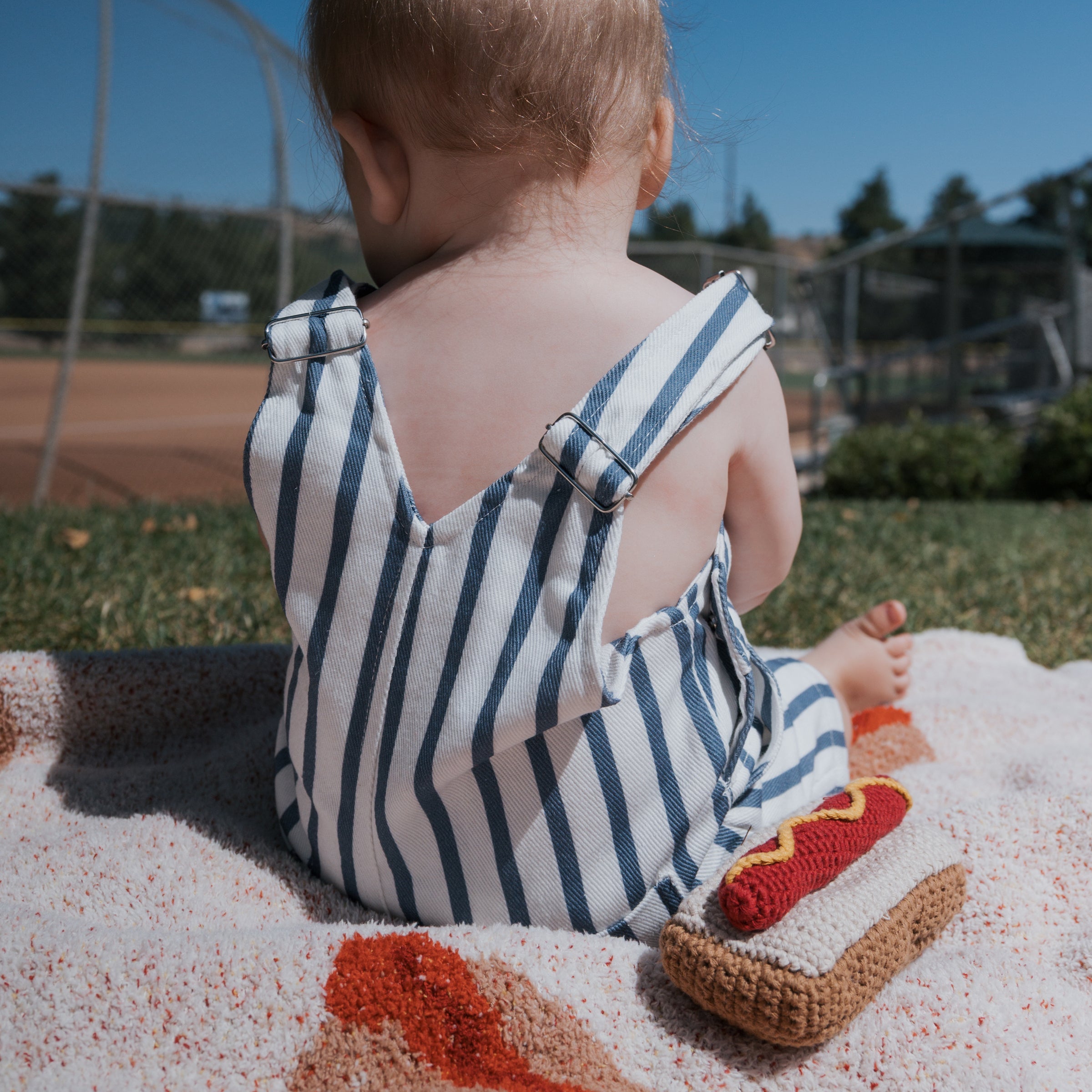 *SHIPS IN 1 WEEK* Knit Rattle | Hot Dog