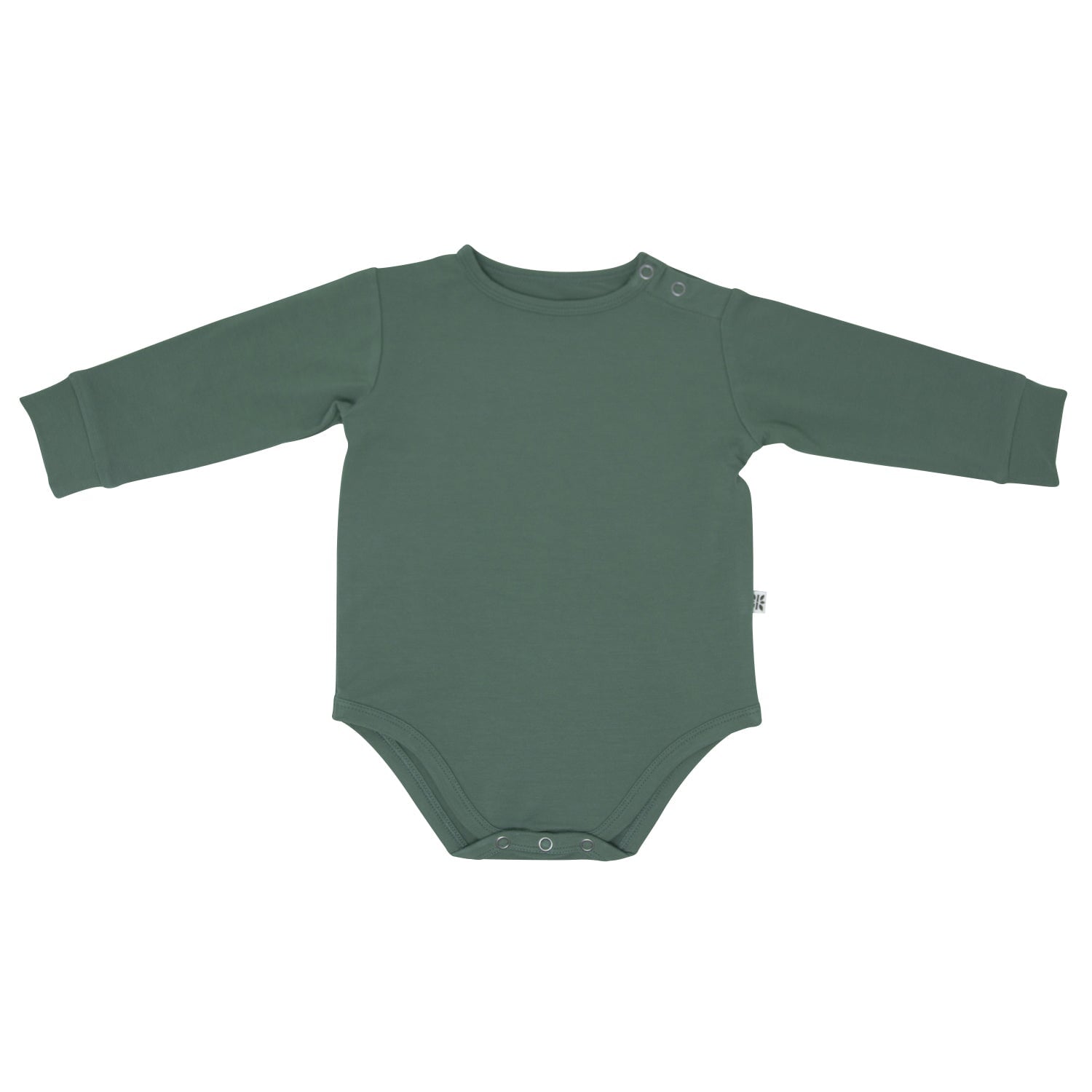 Hunter Green Long Sleeve Bodysuit