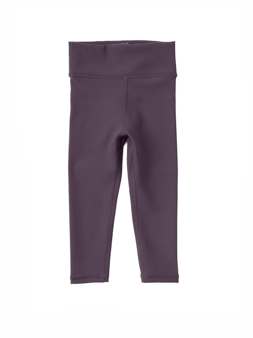 Baby Athletic Ribbed Legging - Plum