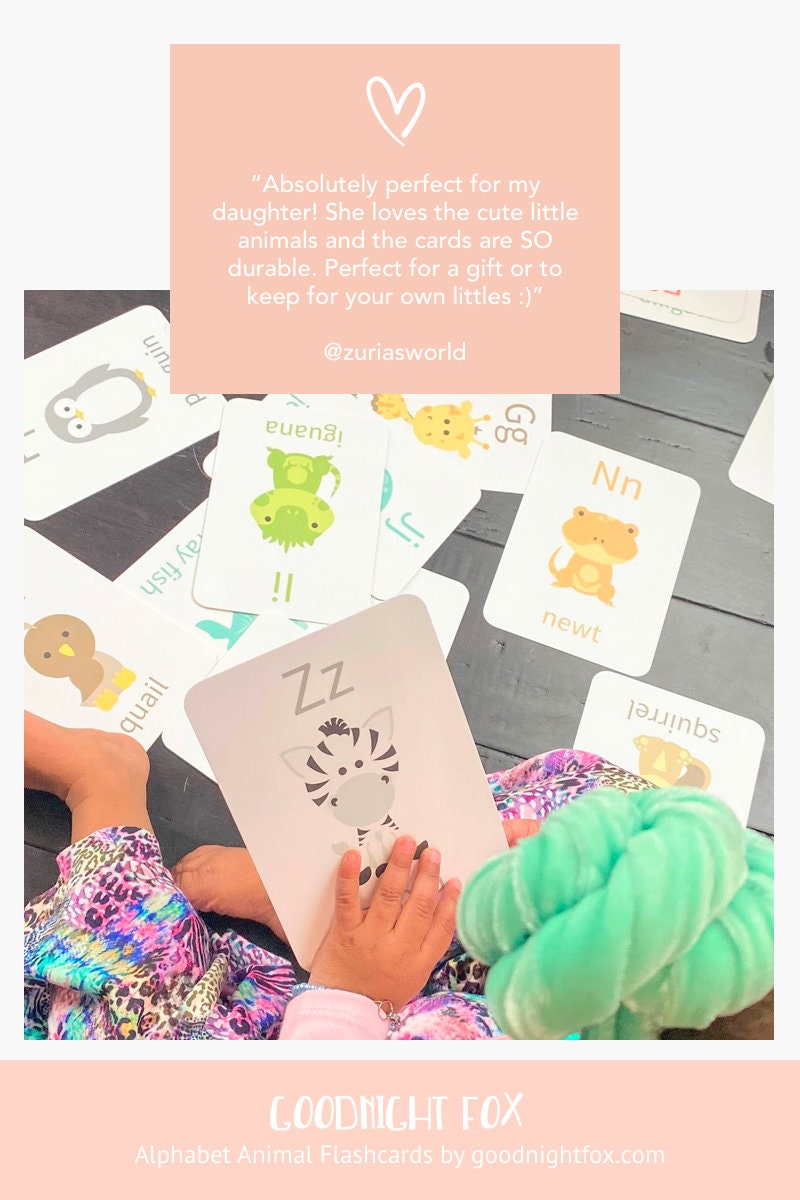 Animal Alphabet Flashcards