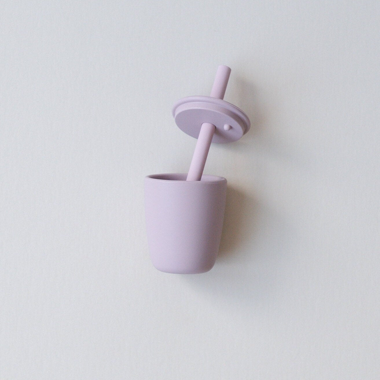 Mini Straw Cup - Silicone Straw Cup for Babies & Young Toddles