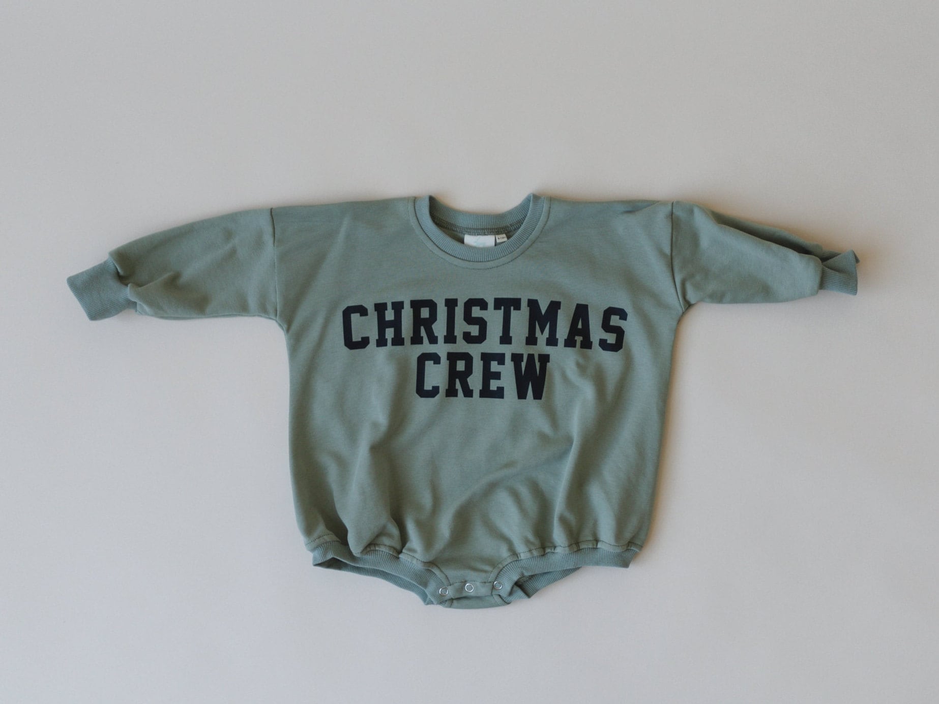 Christmas Crew Sweatshirt Romper - more colors