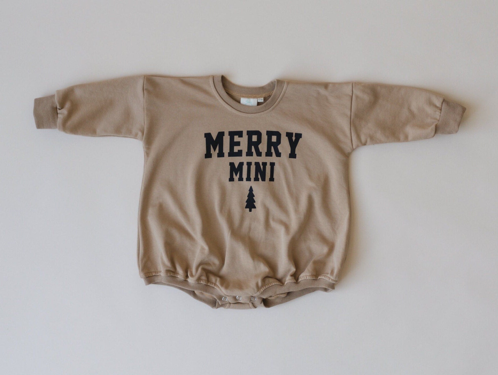 Merry Mini Sweatshirt Romper