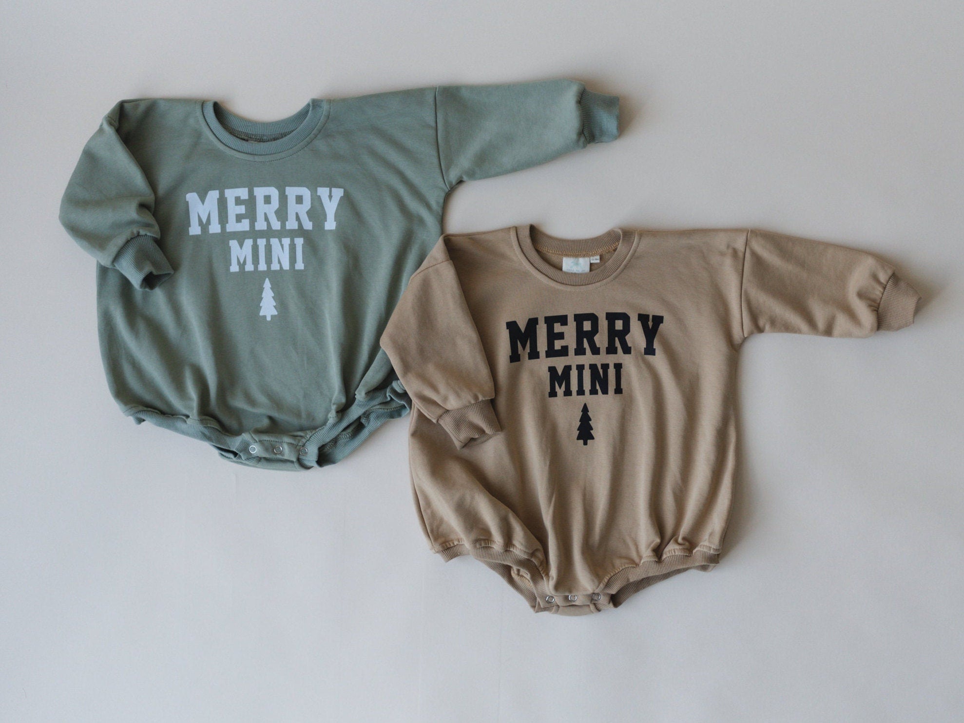 Merry Mini Sweatshirt Romper