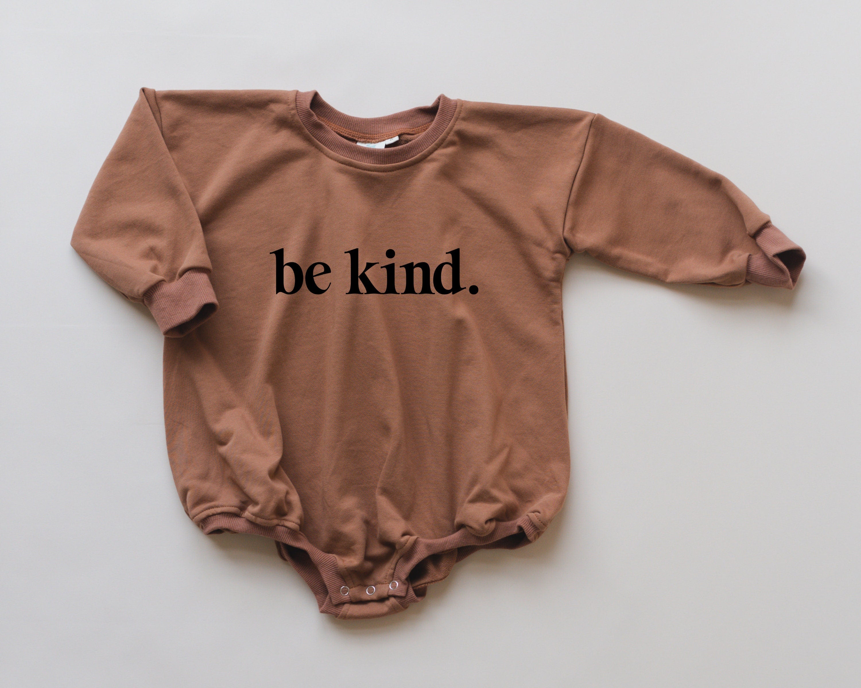 Be Kind Sweatshirt Romper