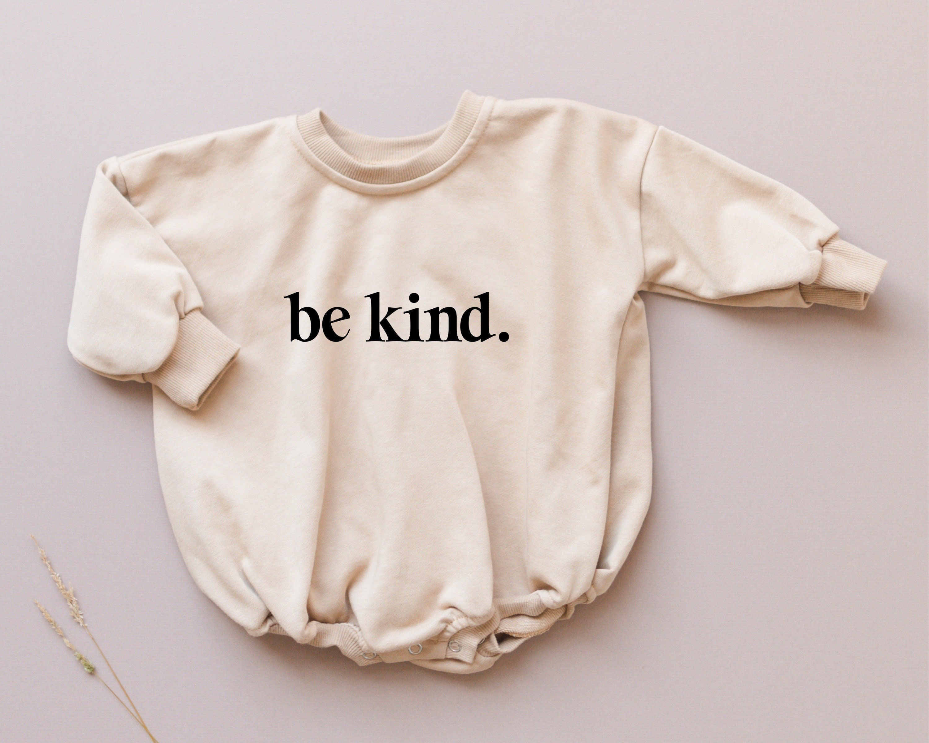 Be Kind Sweatshirt Romper