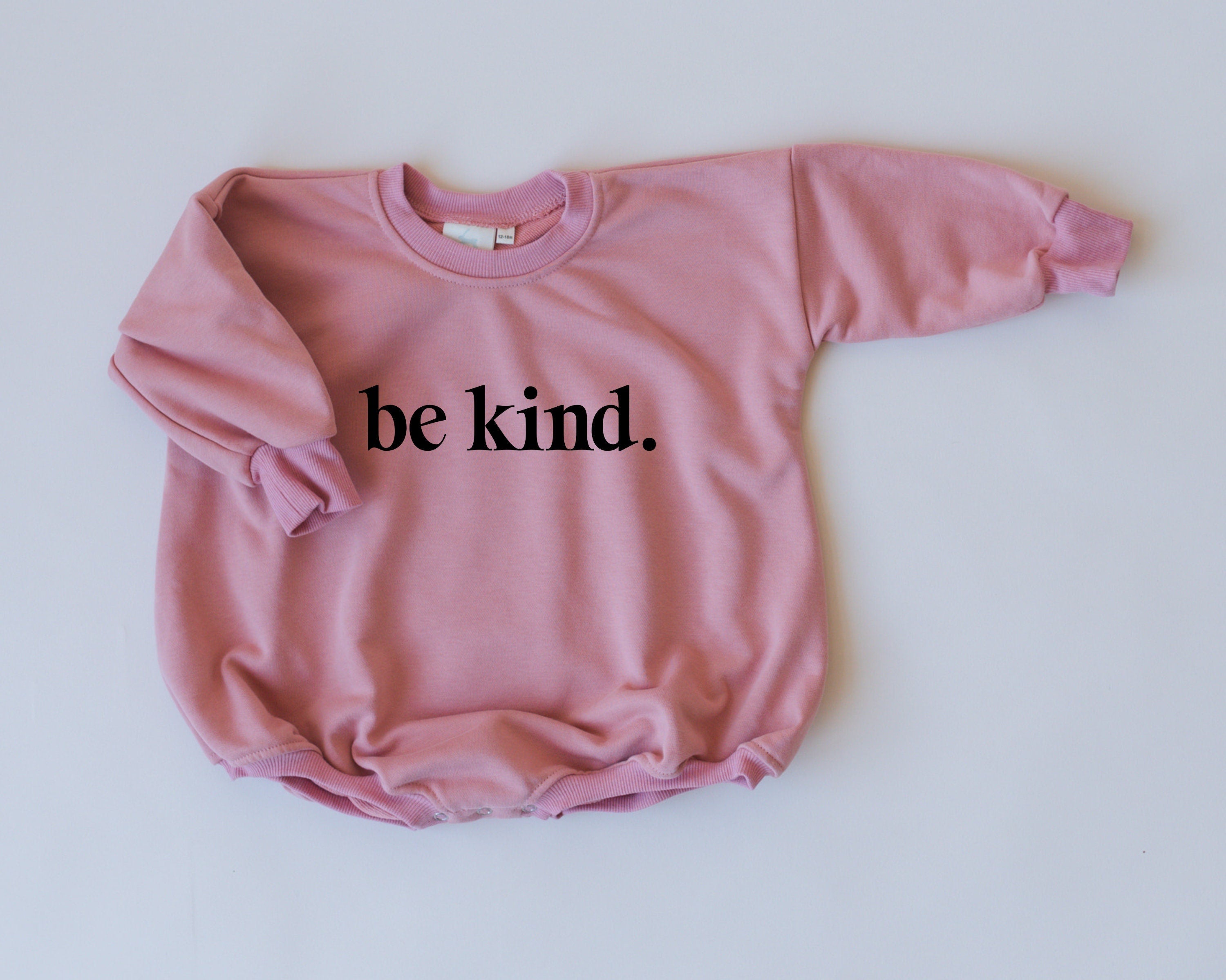 Be Kind Sweatshirt Romper