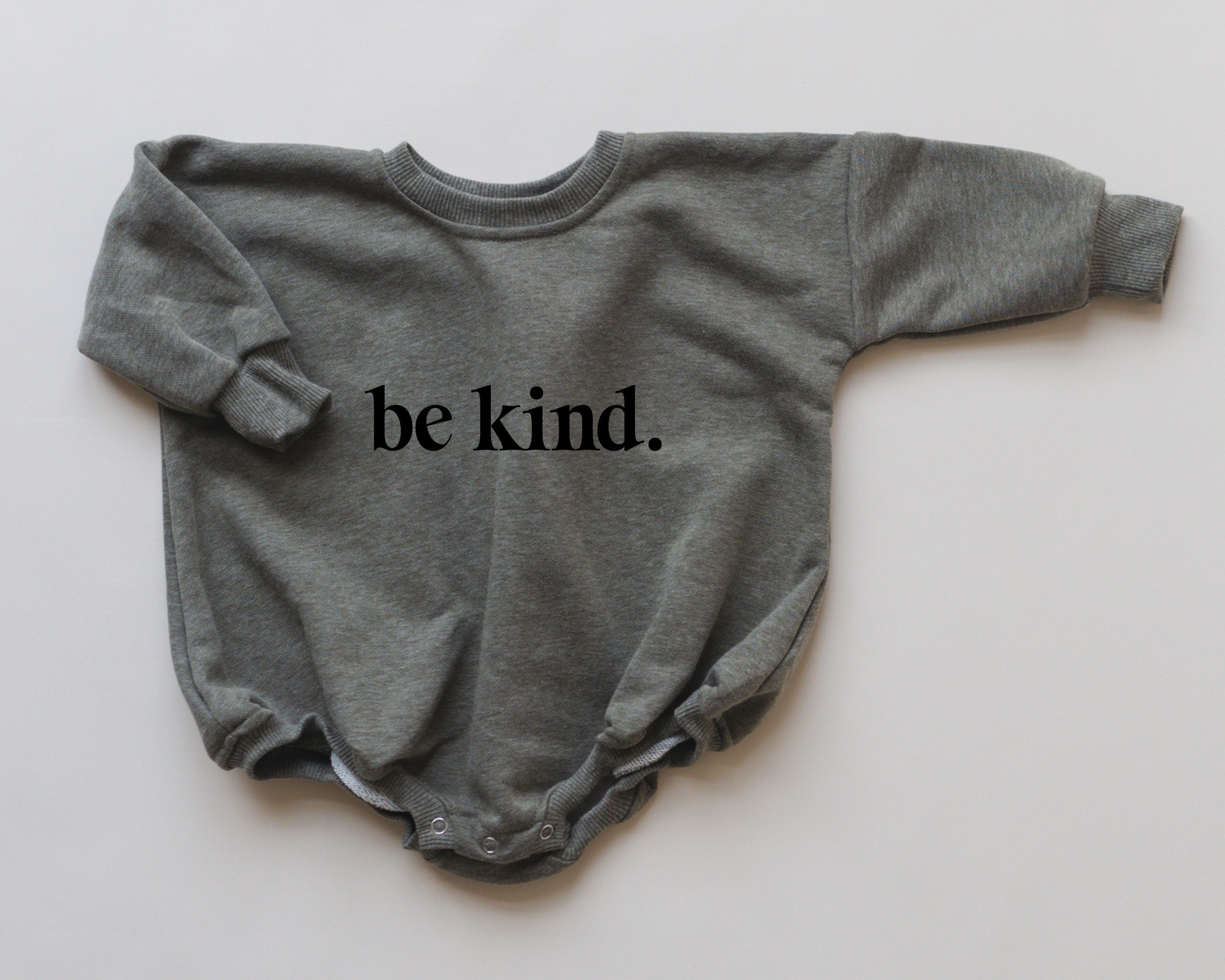 Be Kind Sweatshirt Romper