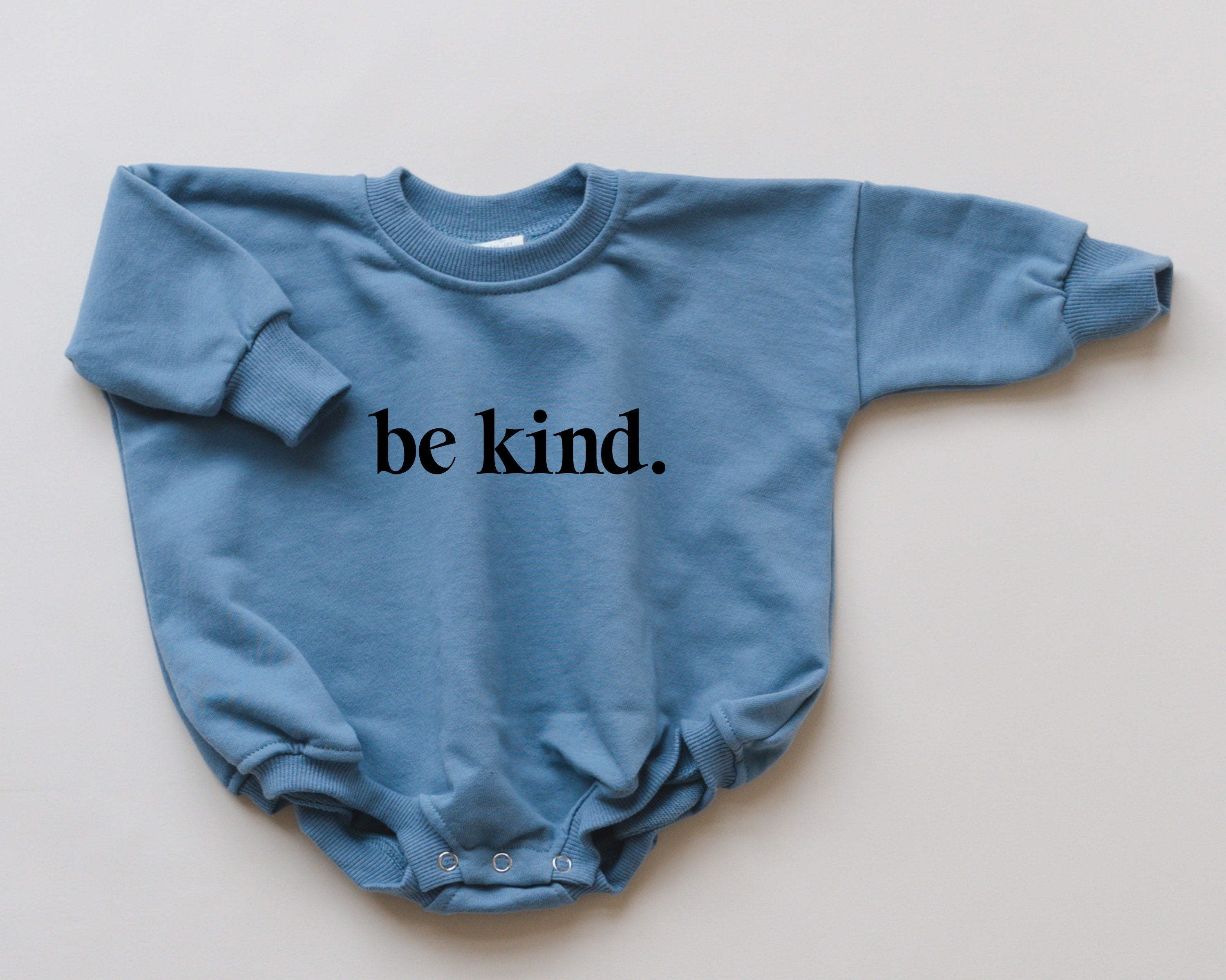 Be Kind Sweatshirt Romper