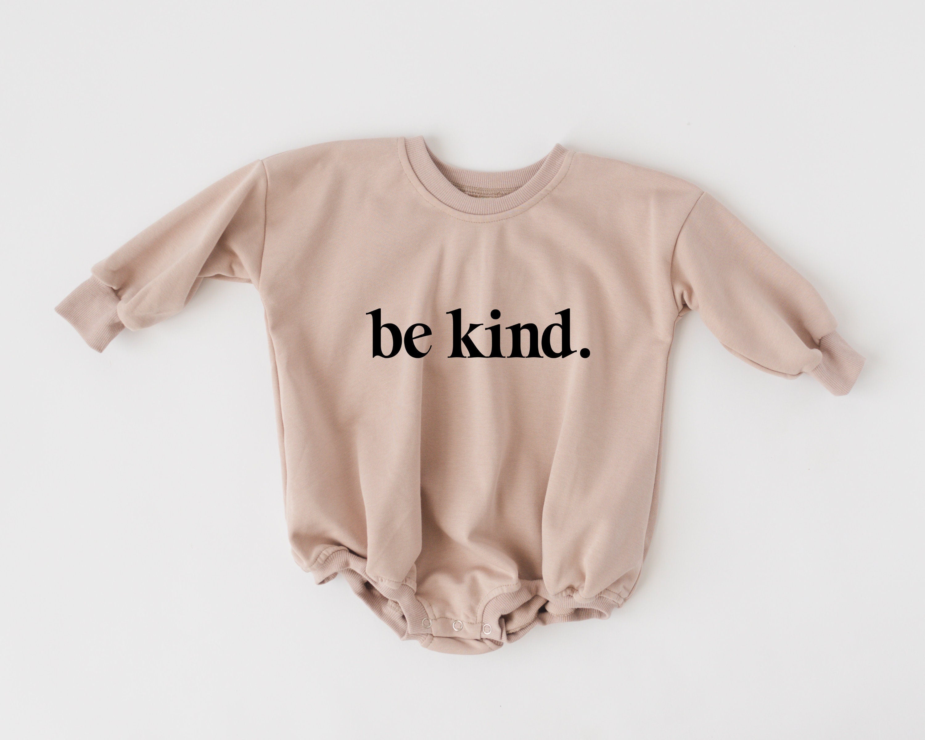 Be Kind Sweatshirt Romper