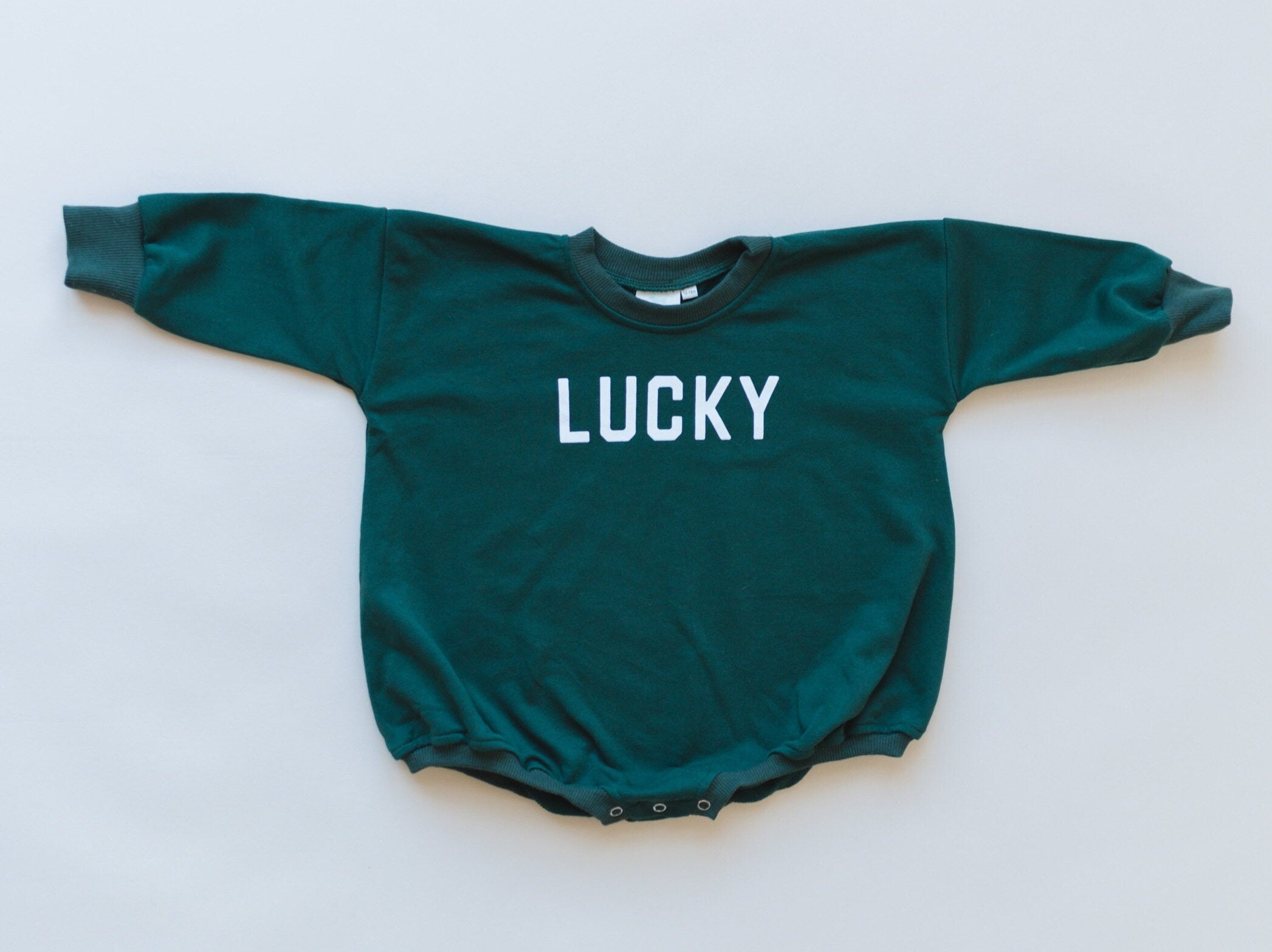 Lucky Sweatshirt Romper - more colors