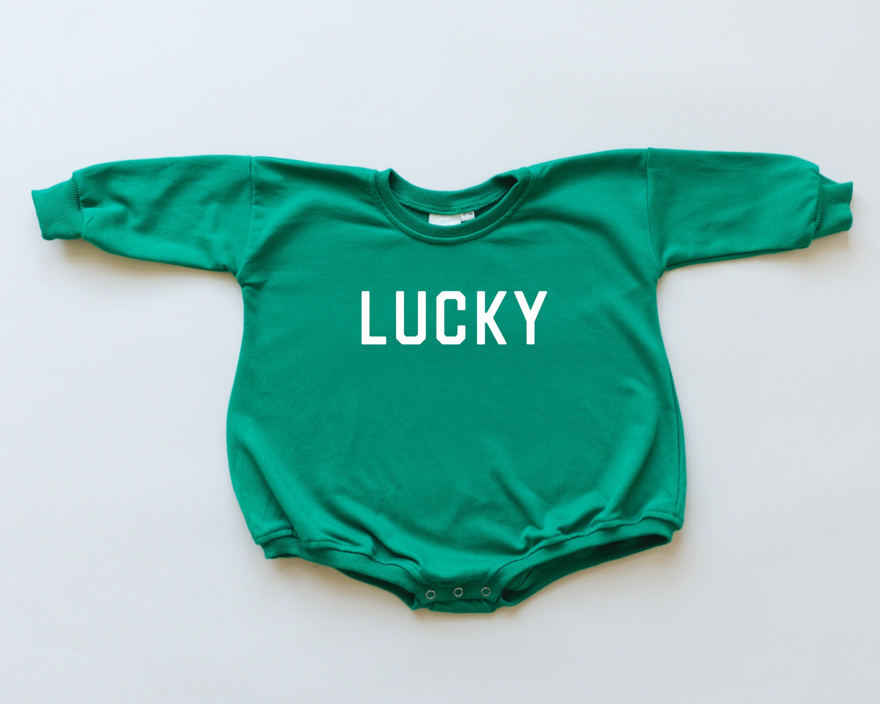 Lucky Sweatshirt Romper - more colors