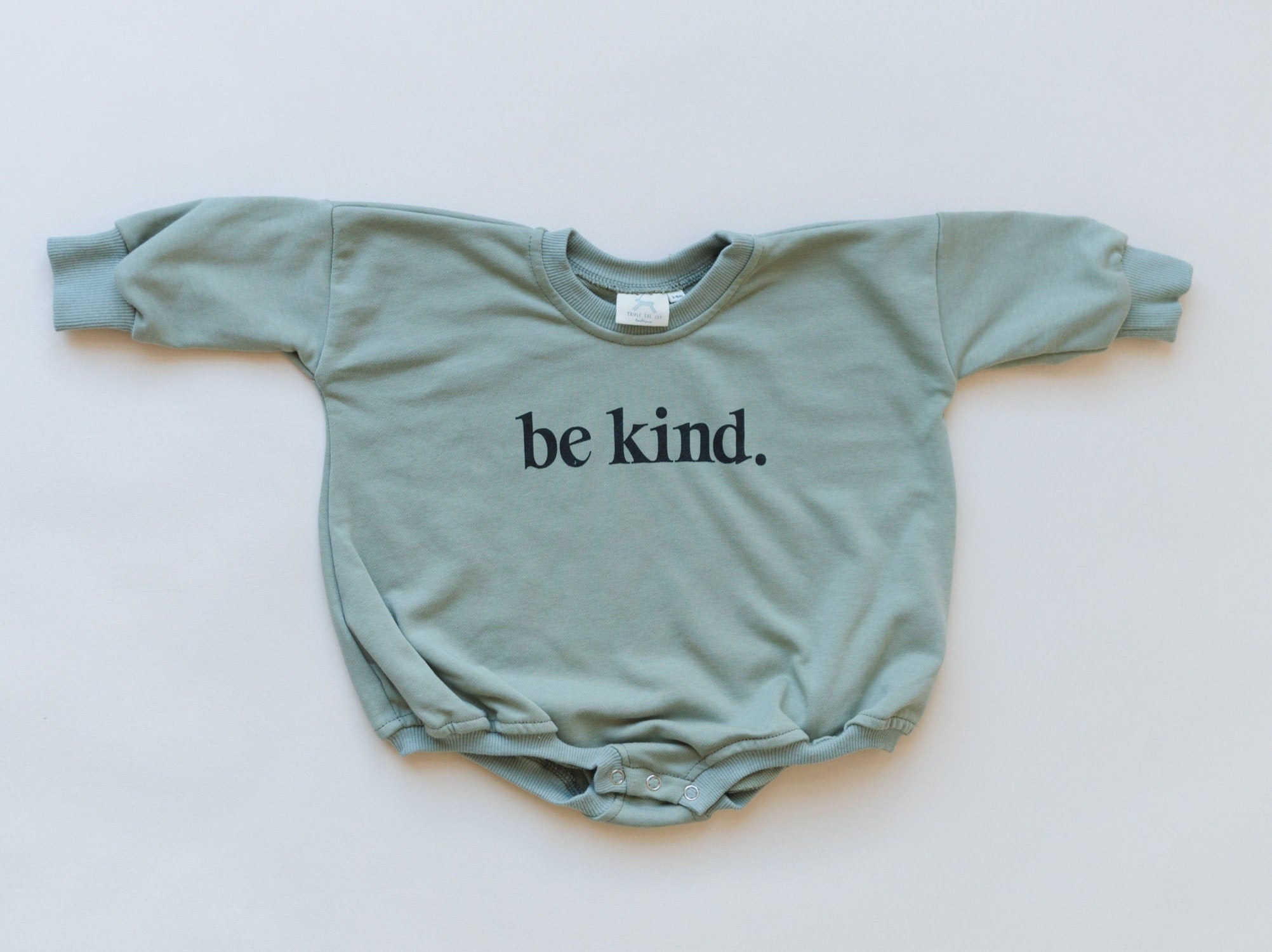 Be Kind Sweatshirt Romper