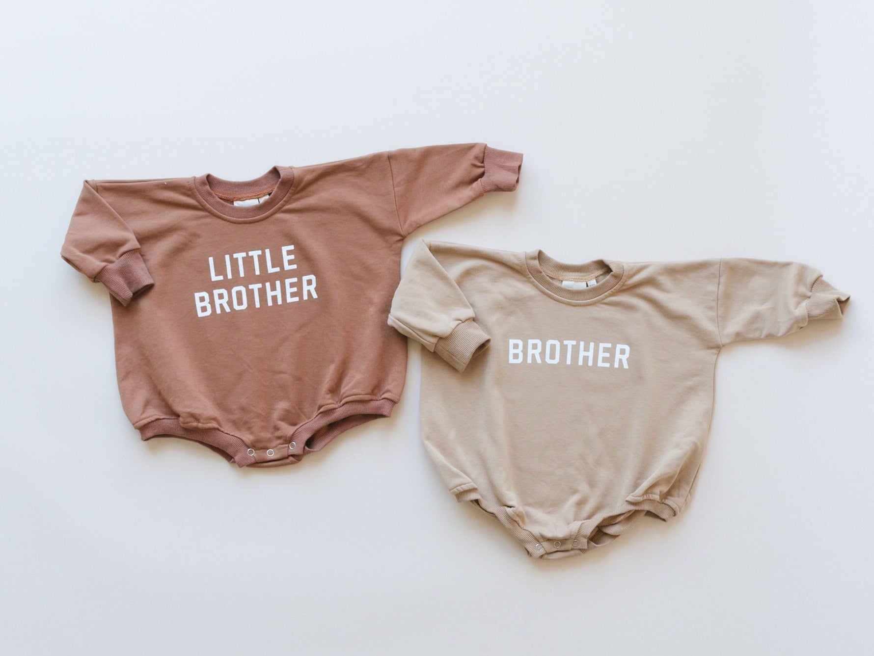 Little Brother Sweatshirt Romper - more colors