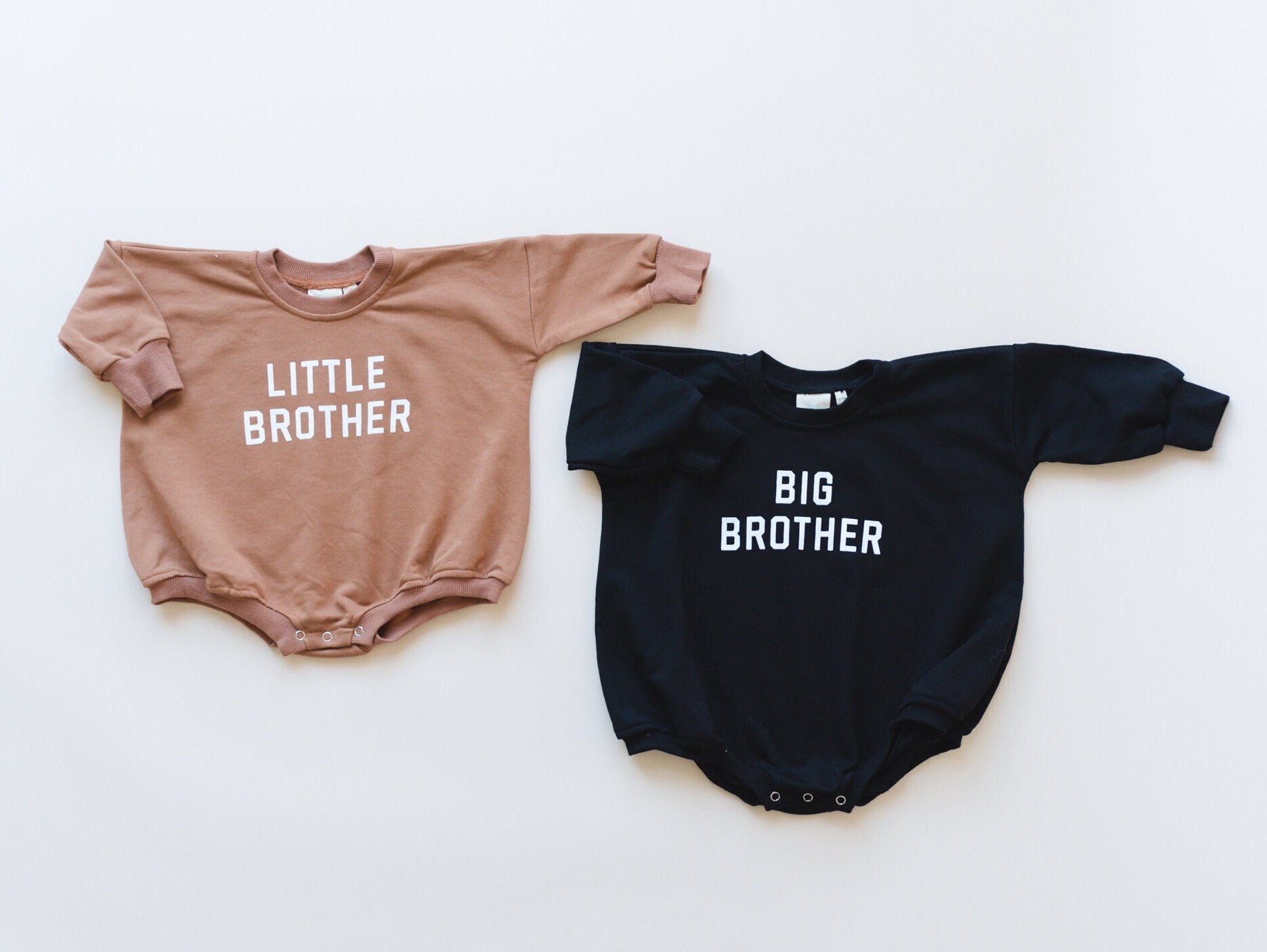 Little Brother Sweatshirt Romper - more colors