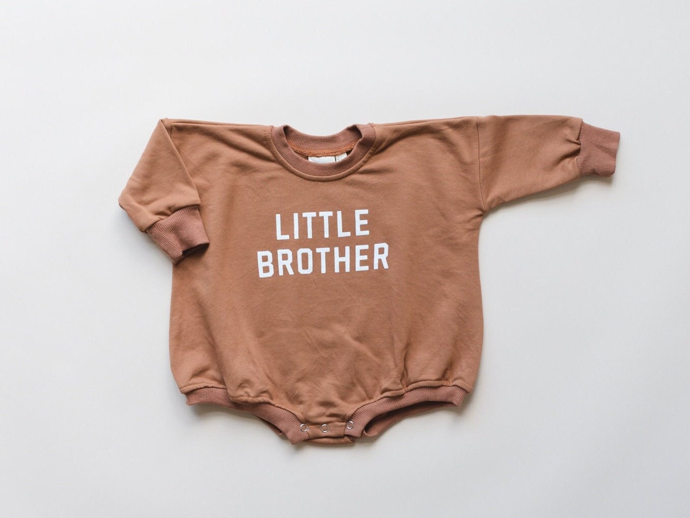 Little Brother Sweatshirt Romper - more colors