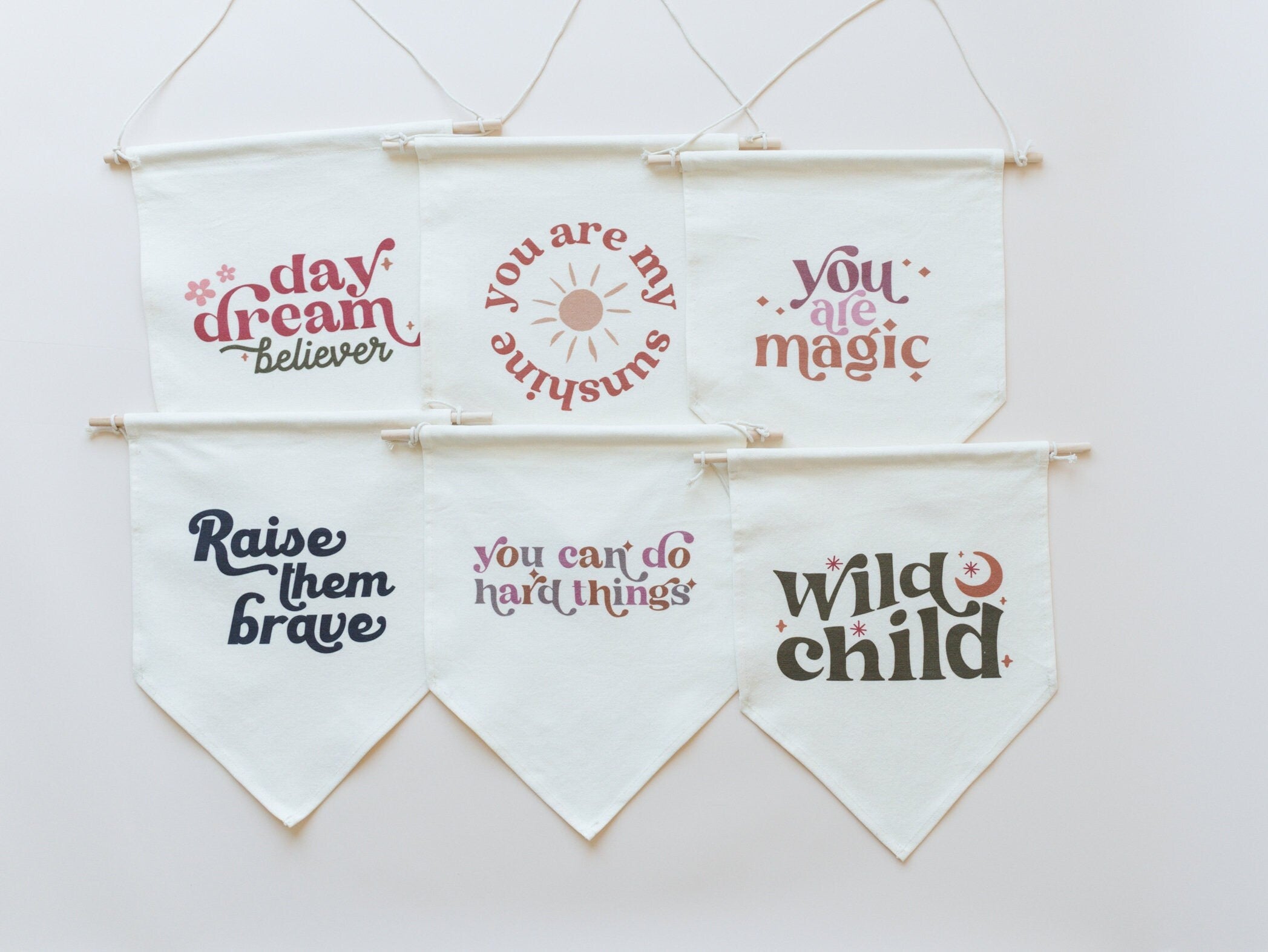 Daydream Believer Canvas Pennant