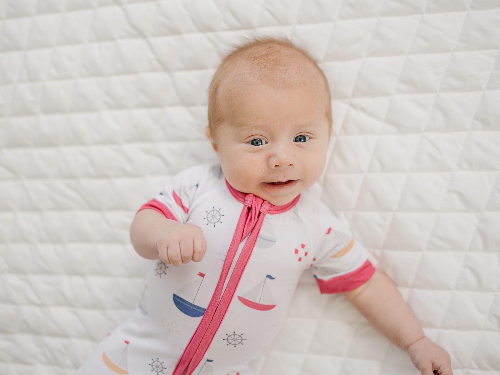 Sail Away Bamboo Shorty Romper *9-12 months left
