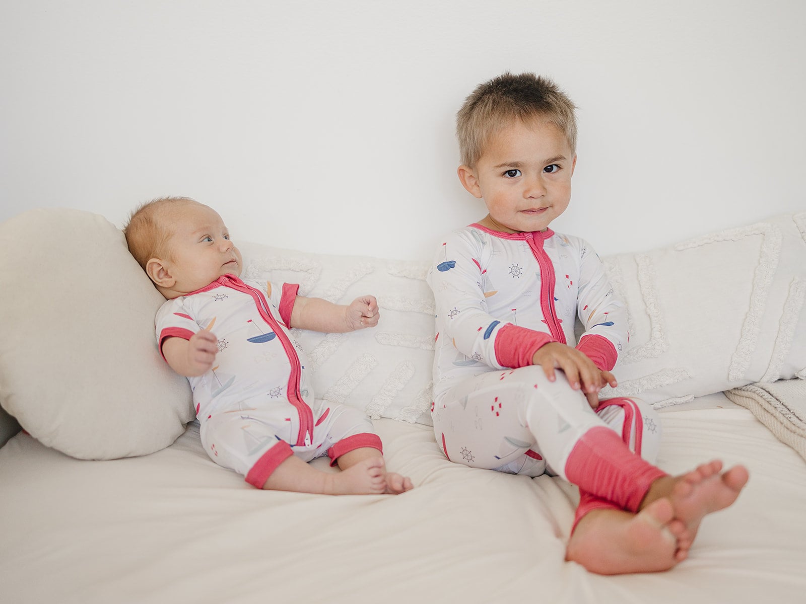 Sail Away Bamboo Shorty Romper *9-12 months left