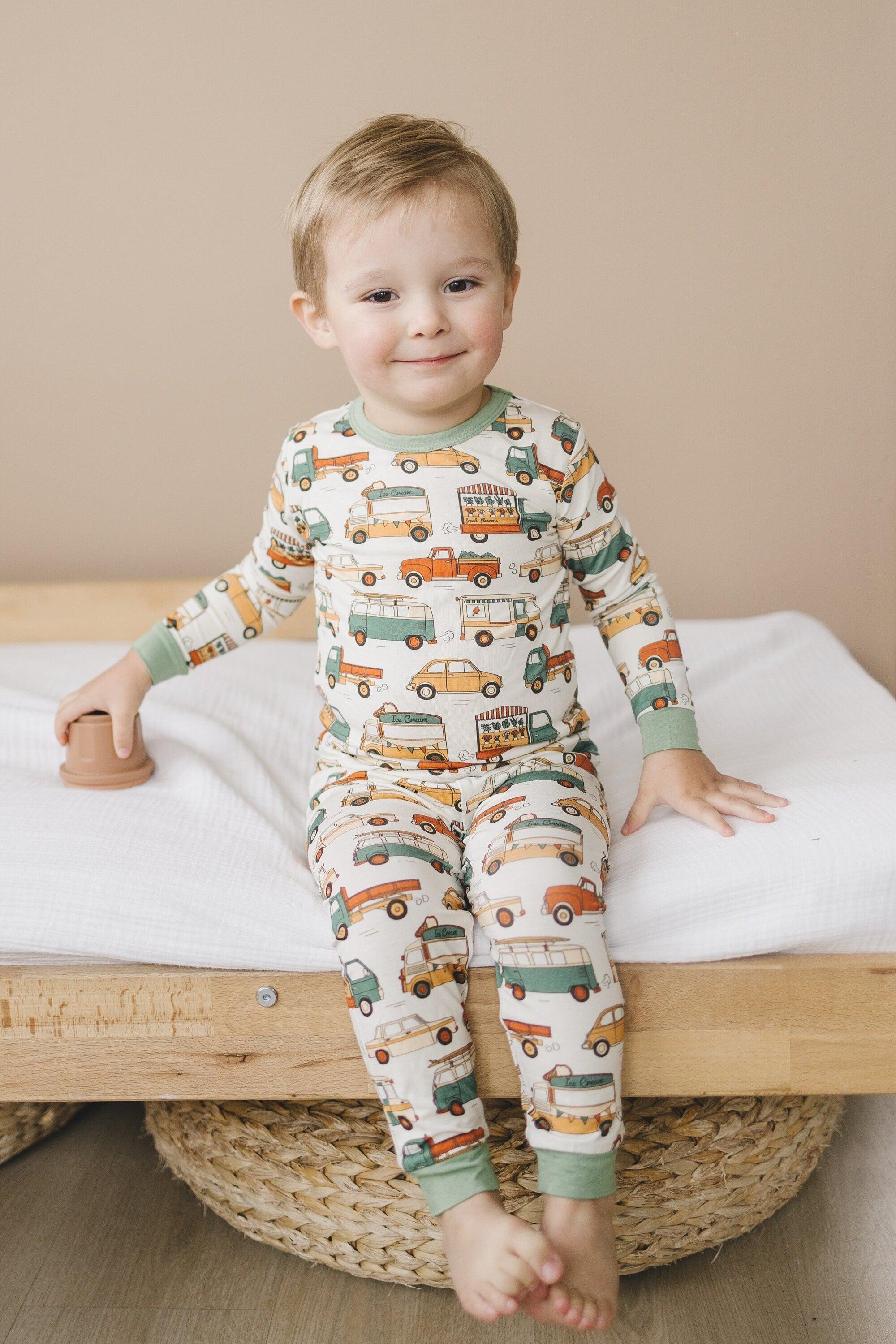 Cruisin' then Snoozin' 2pc Bamboo Pajama Set