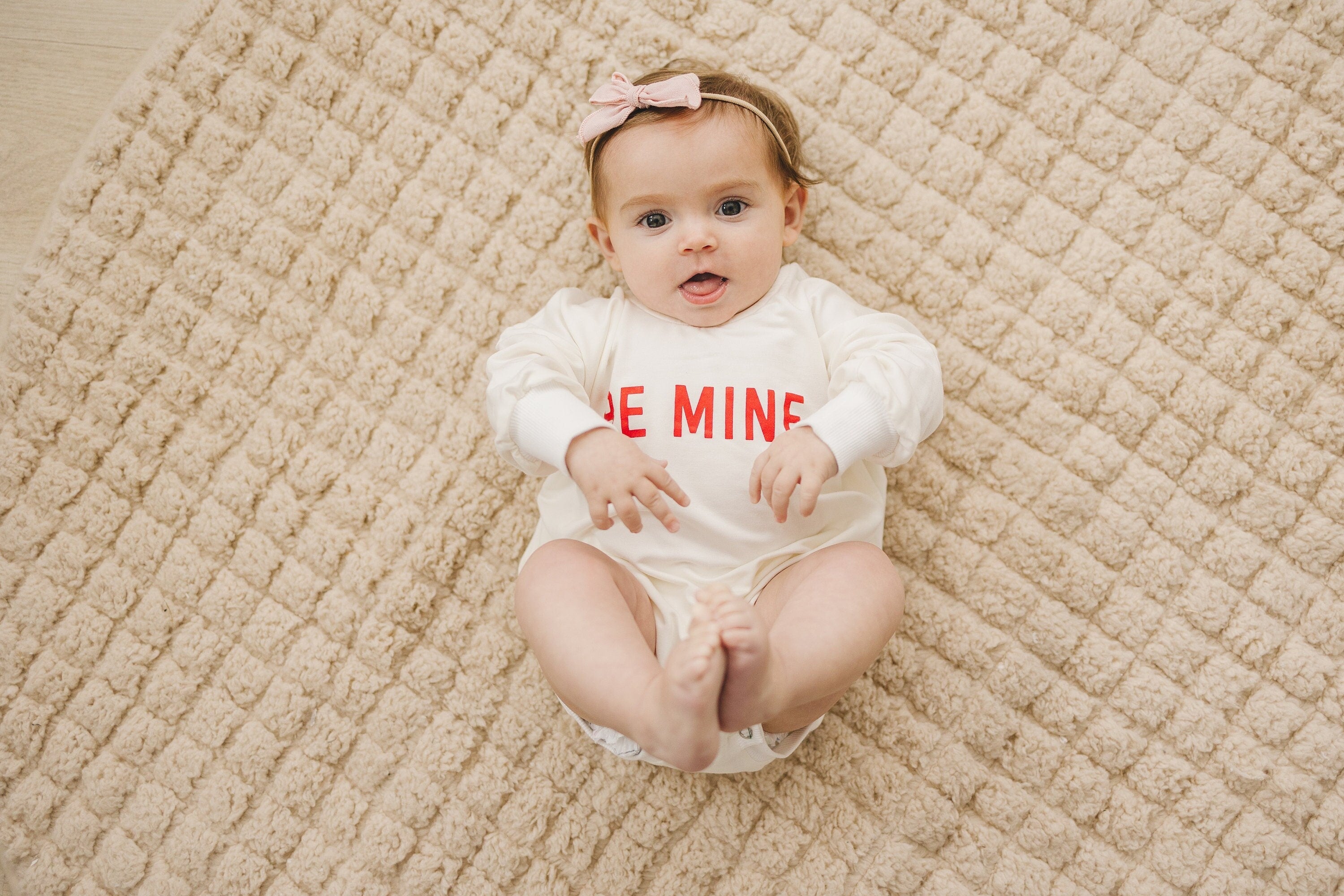 Be Mine Bamboo Sweatshirt Romper