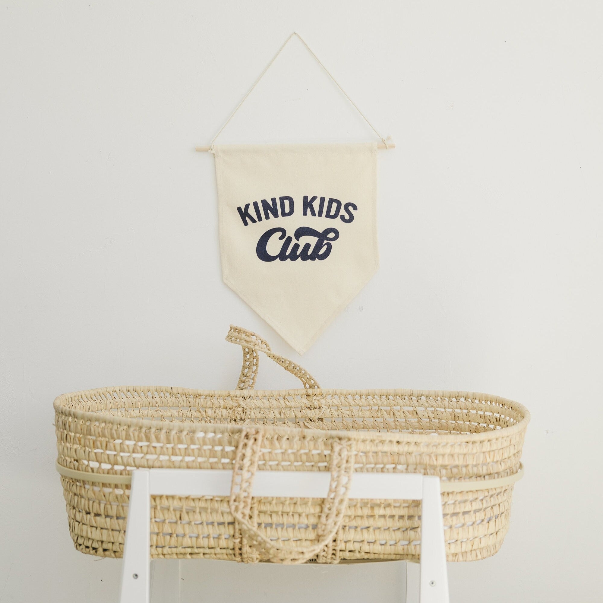 Kind Kids Club Canvas Pennant