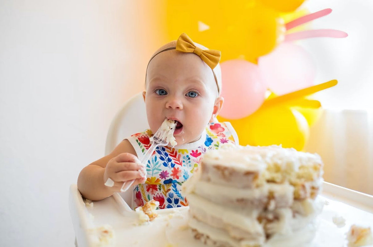 Rainbow Watercolor Floral Bapron