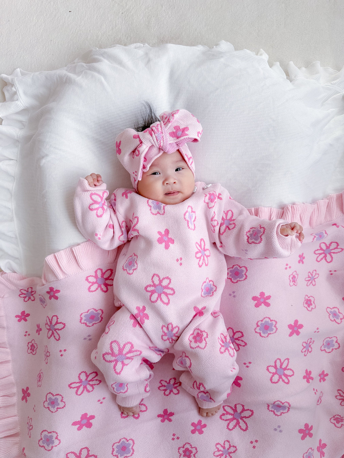 Wildflower Dreams Jumpsuit - Powder Pink