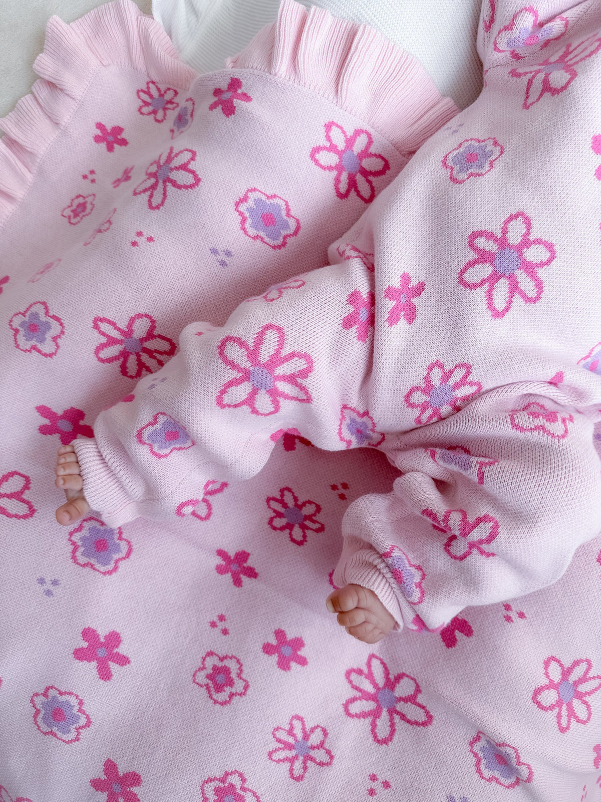 Wildflower Dreams Jumpsuit - Powder Pink