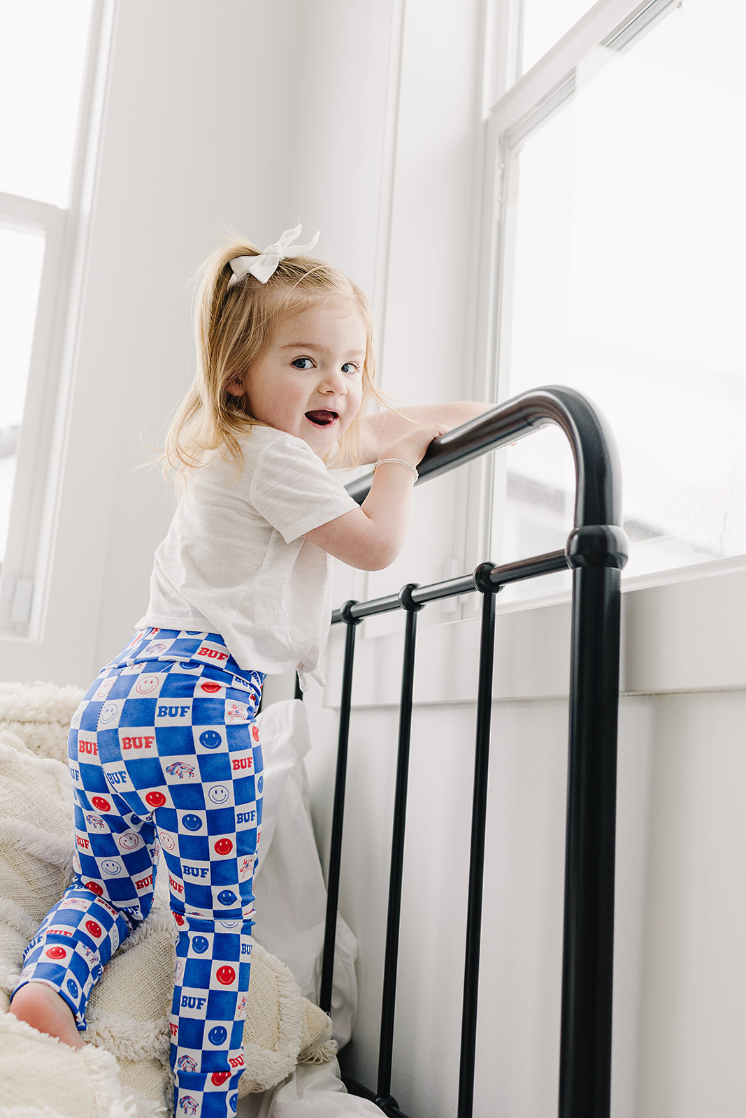 Buffalove Check Leggings (Matching) Leggings doodle & jack   