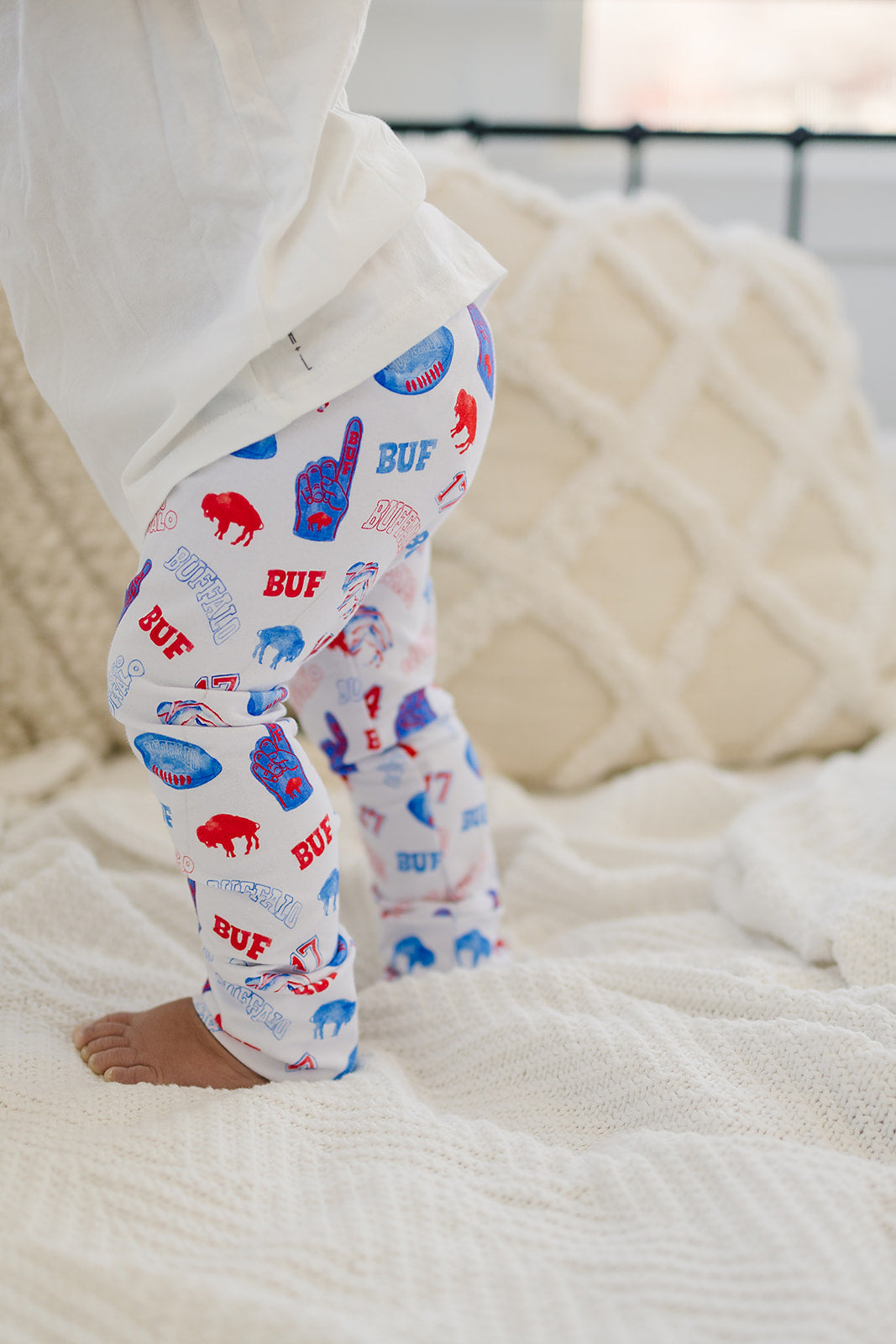 Let's Go Buffalo Leggings Leggings doodle & jack   