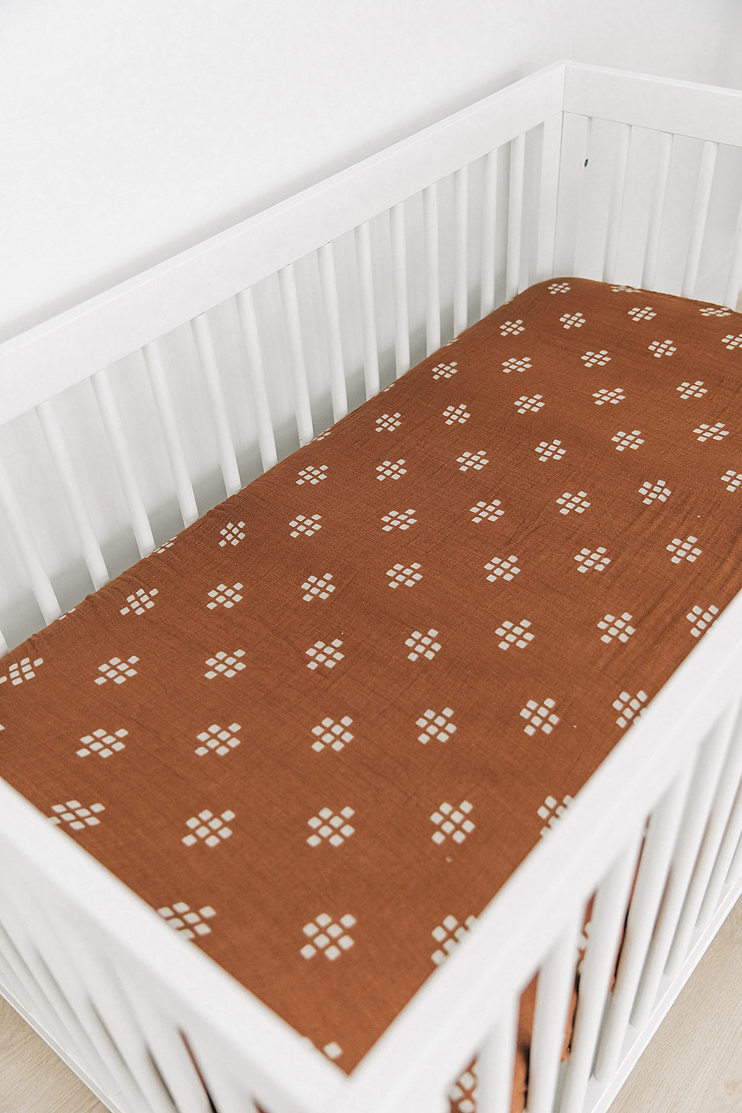 Chestnut Textiles Muslin Crib Sheet  Mebie Baby   