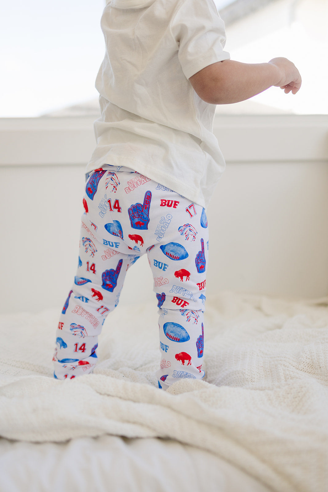 Let's Go Buffalo Leggings Leggings doodle & jack   