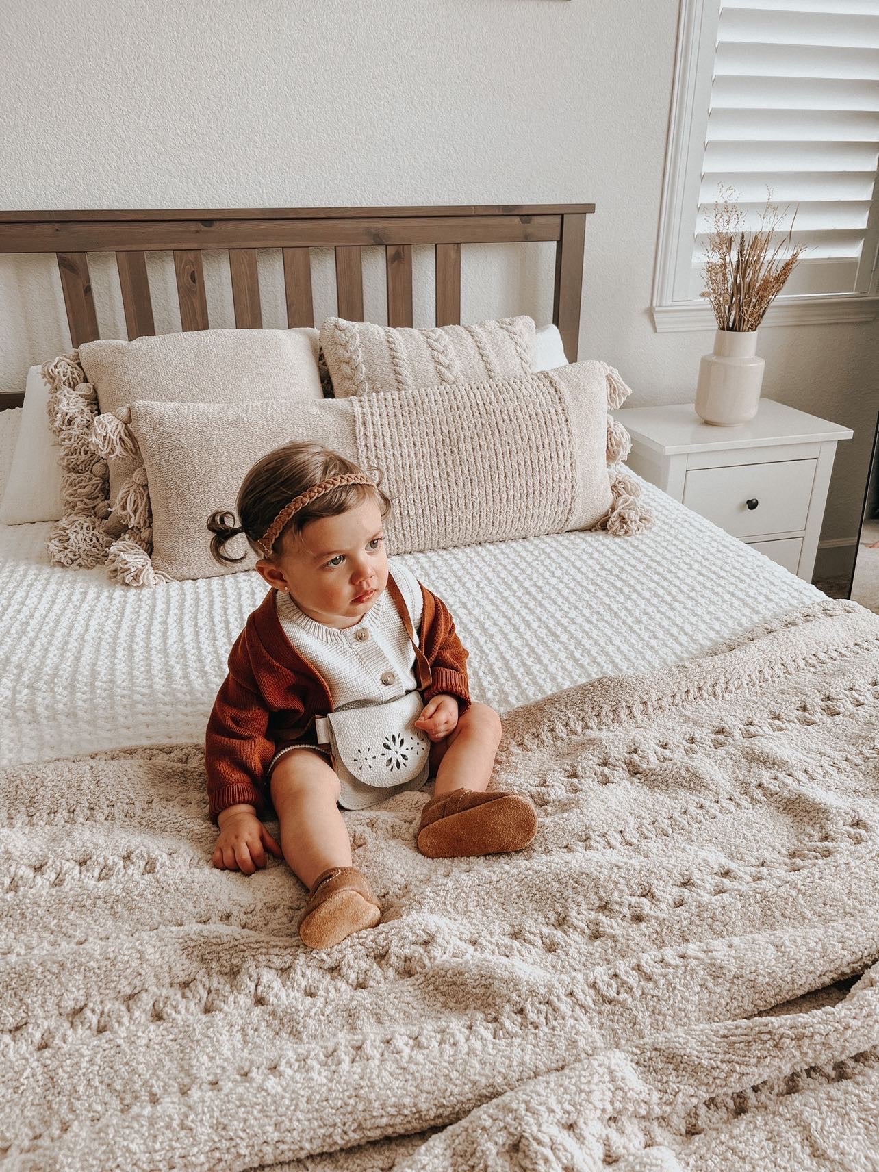 Milk BLOSSOMS Leather PURSE Toddler & Kids