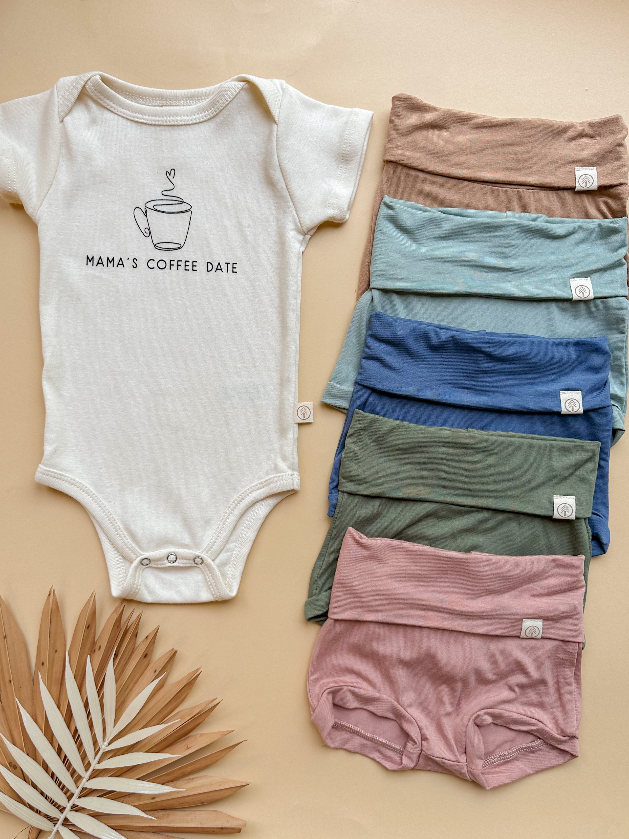 Mama's Coffee Date - Organic Cotton Bodysuit