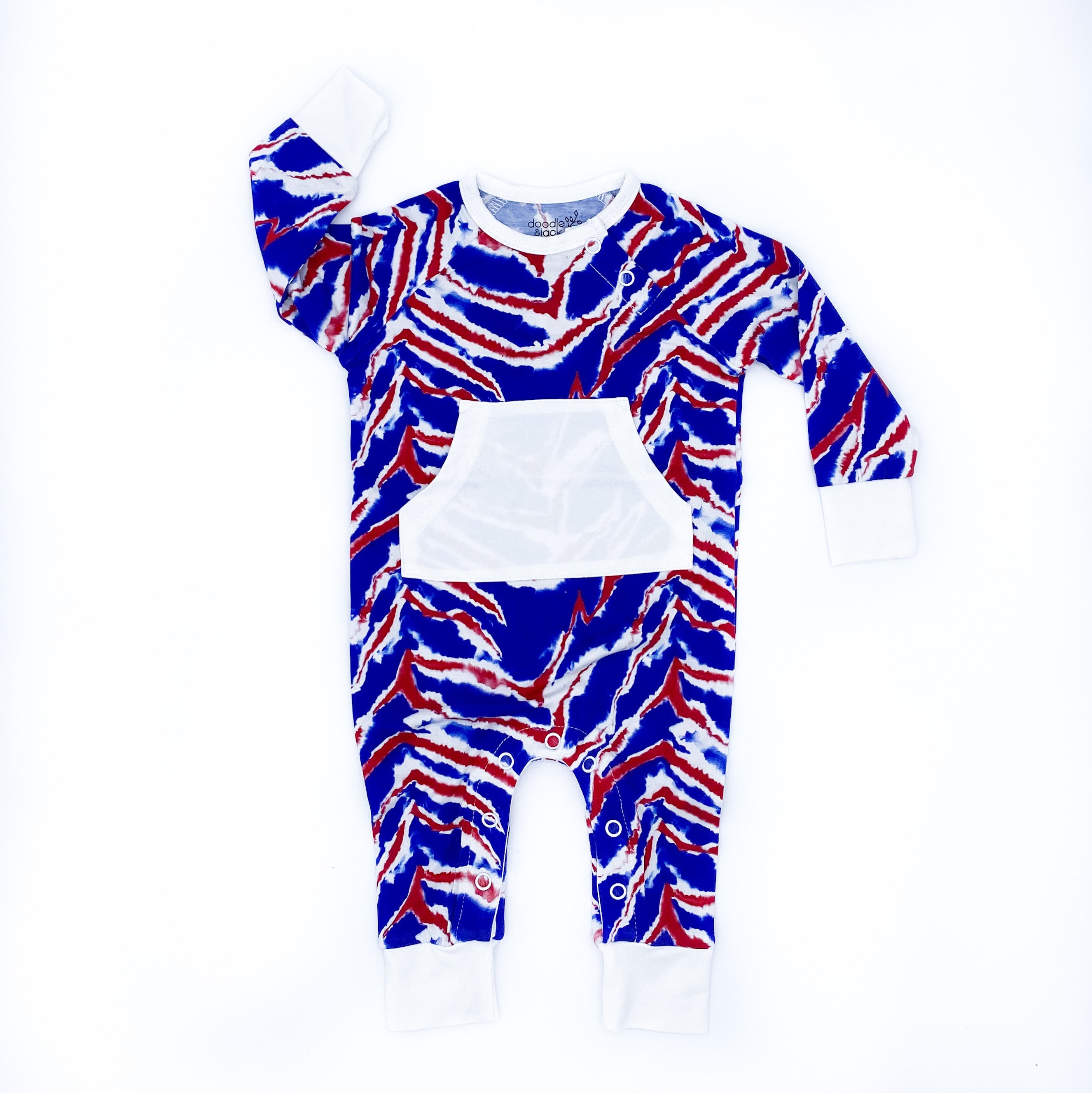 Bamboo Buffalove Romper  doodle & jack   