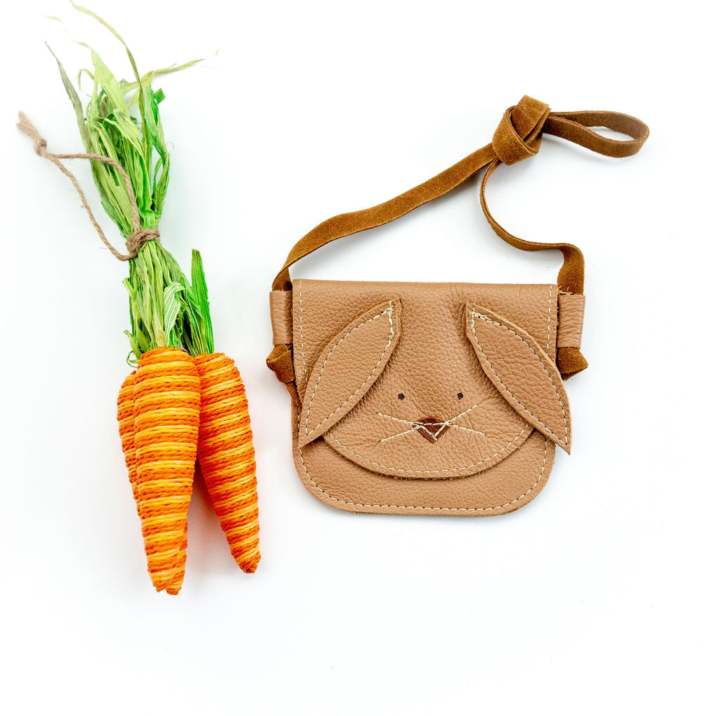 Oat Bunnies Critters Leather PURSE Toddler & Kids