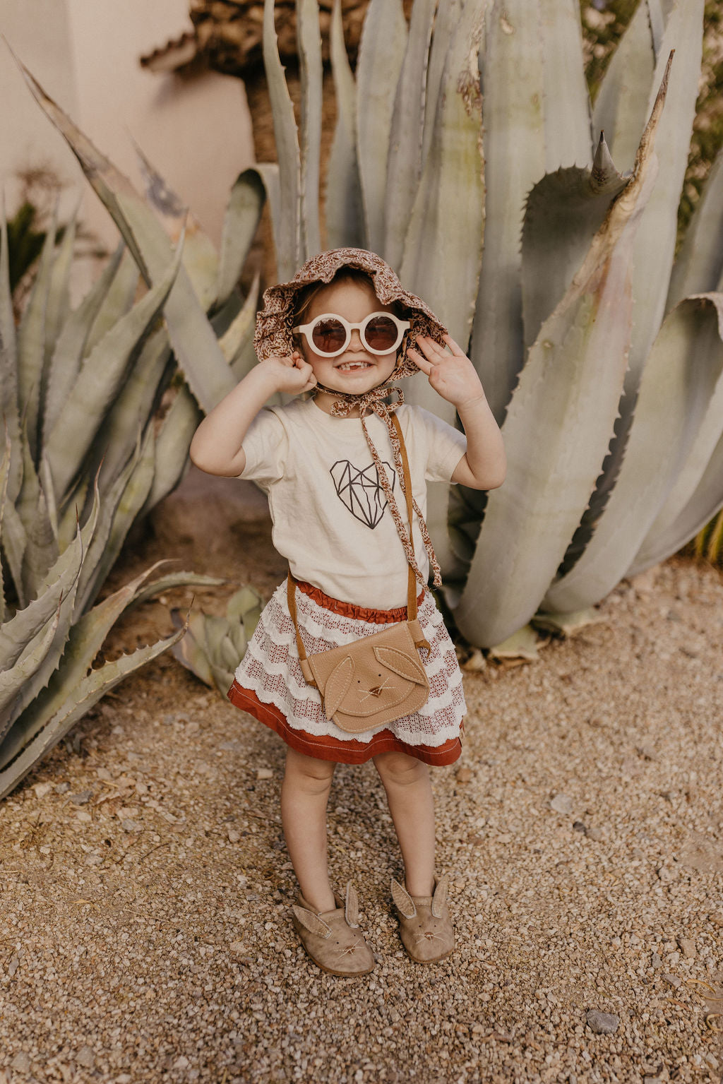 Oat Bunnies Critters Leather PURSE Toddler & Kids