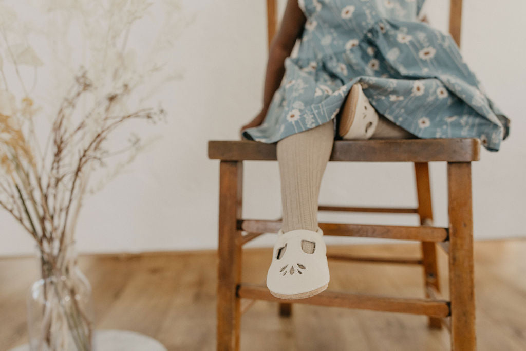 Milk LOTUS T-strap Shoes Baby and Toddler