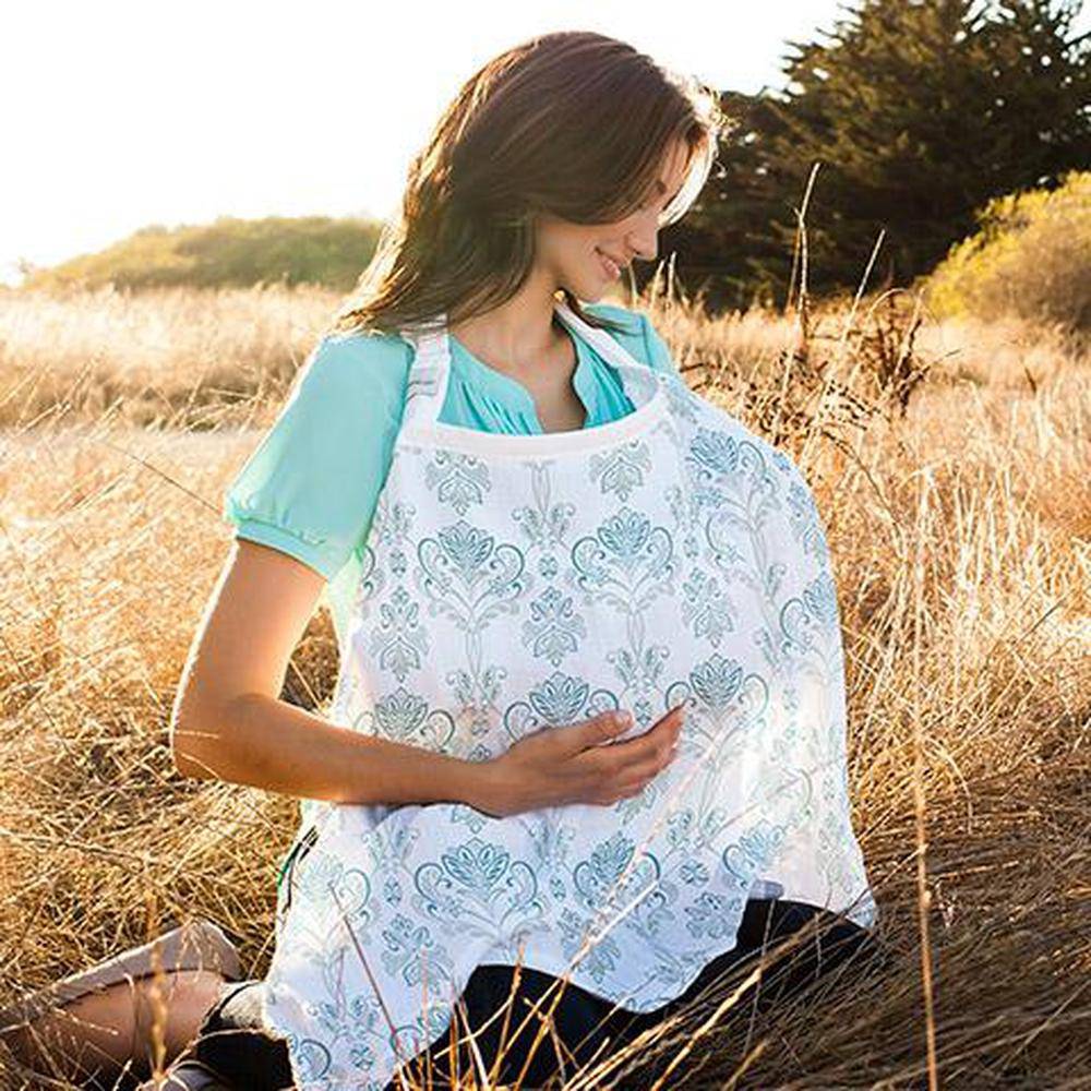 Isla Muslin Nursing Cover Nursing Cover Bebe au Lait   