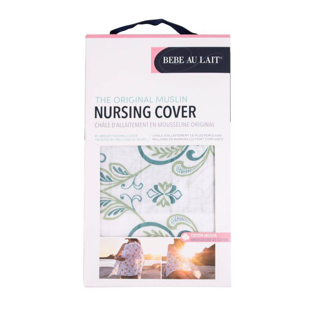 Isla Muslin Nursing Cover Nursing Cover Bebe au Lait   